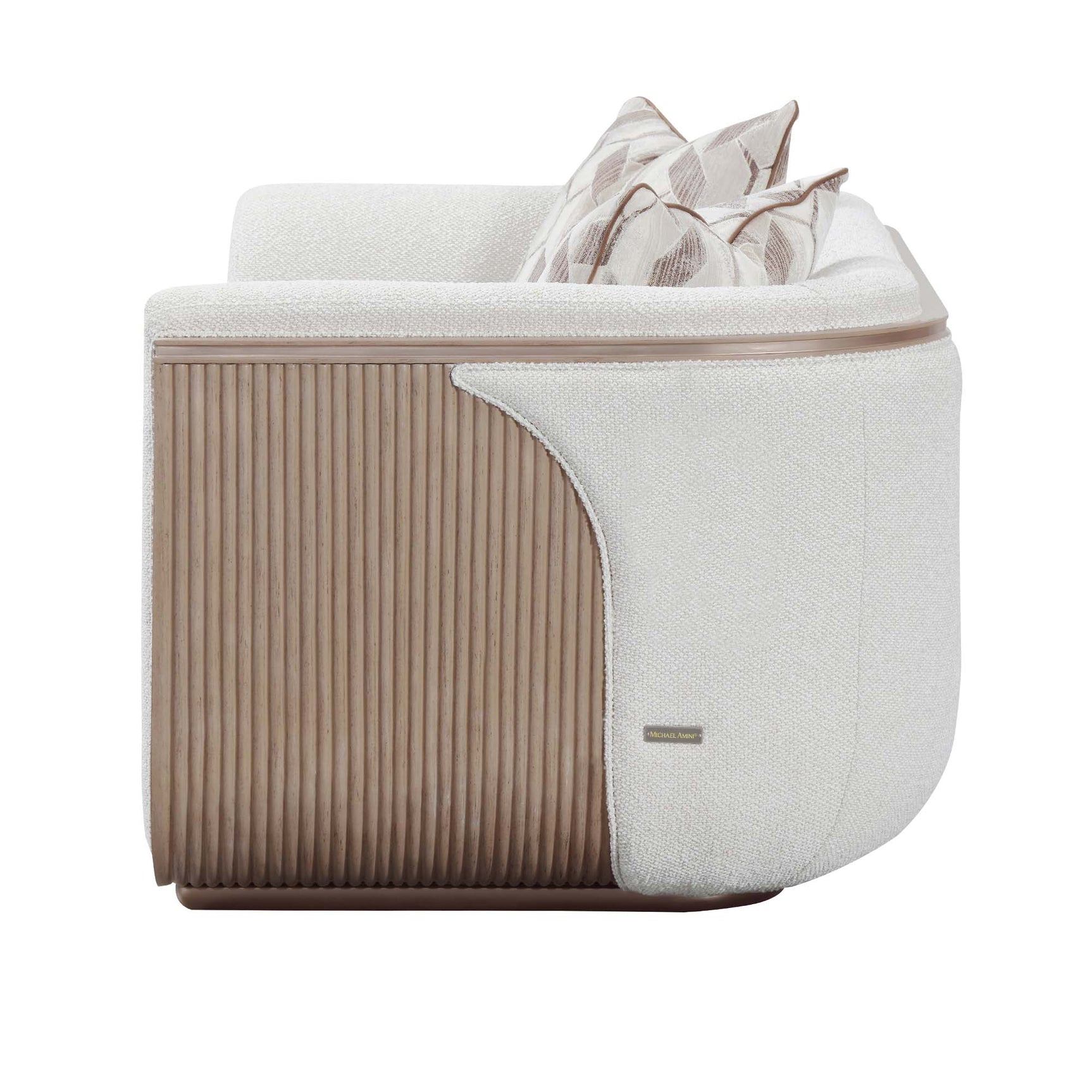 West Kensington Sea Salt Caramel/Buff Loveseat - Ornate Home