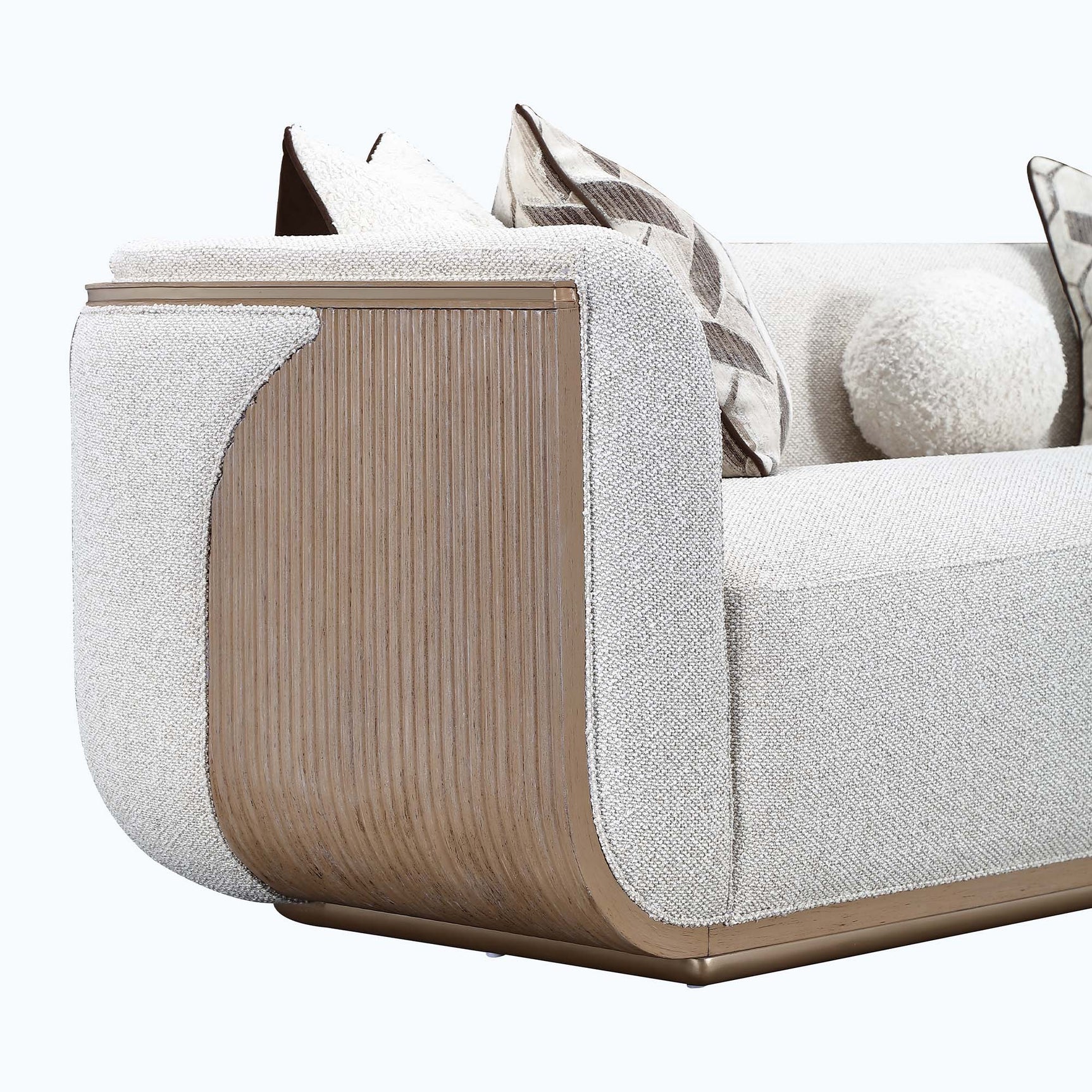 West Kensington Sea Salt Caramel/Buff Sofa - Ornate Home