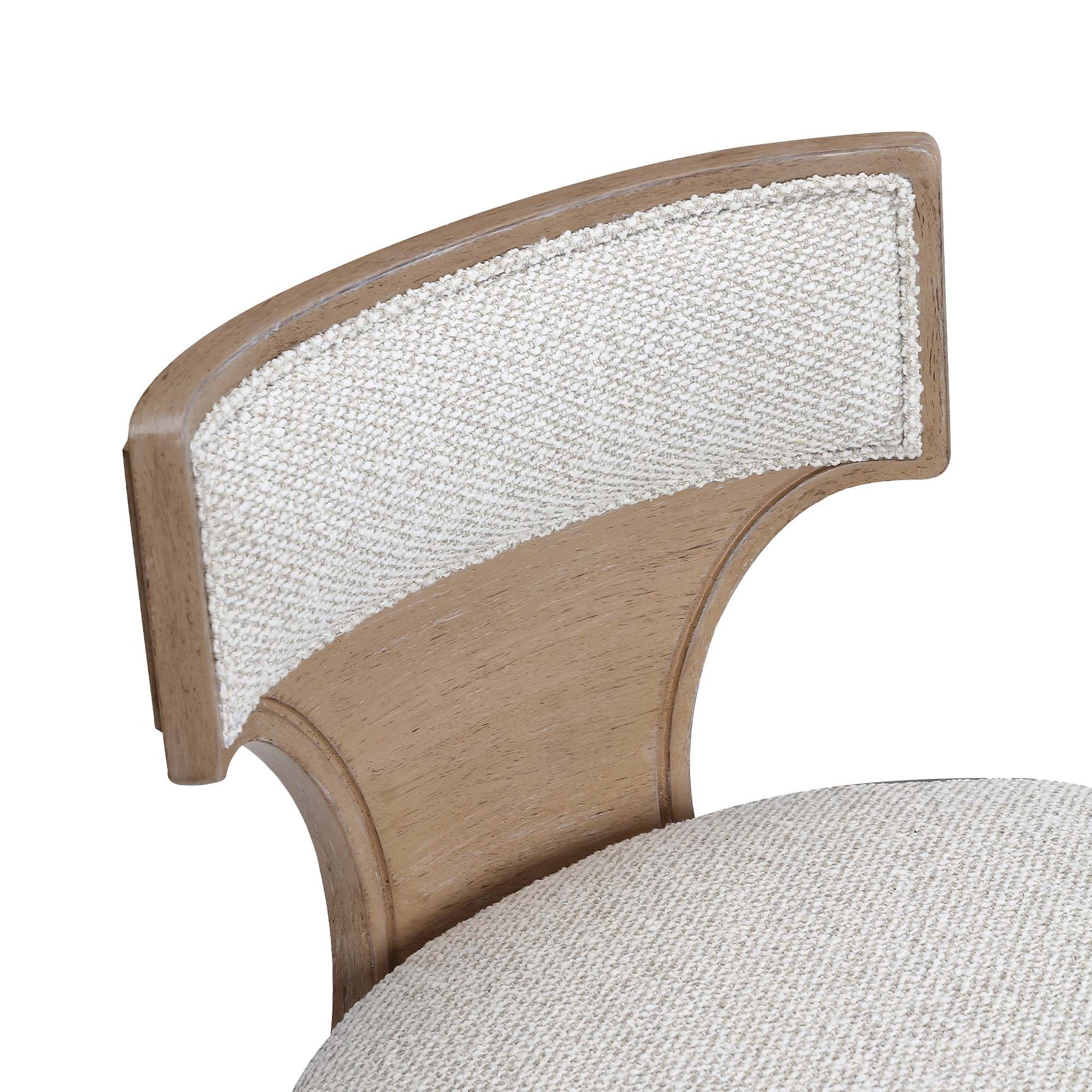 West Kensington Sea Salt Caramel/Buff Vanity Chair - Ornate Home