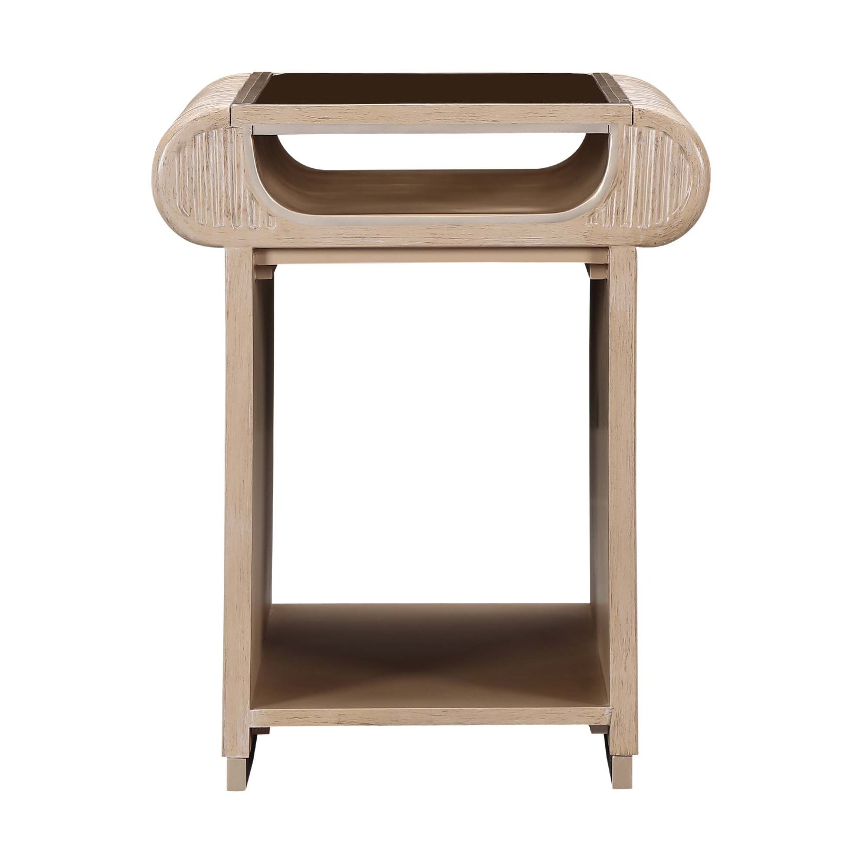 West Kensington Sea Salt Caramel End Table - Ornate Home