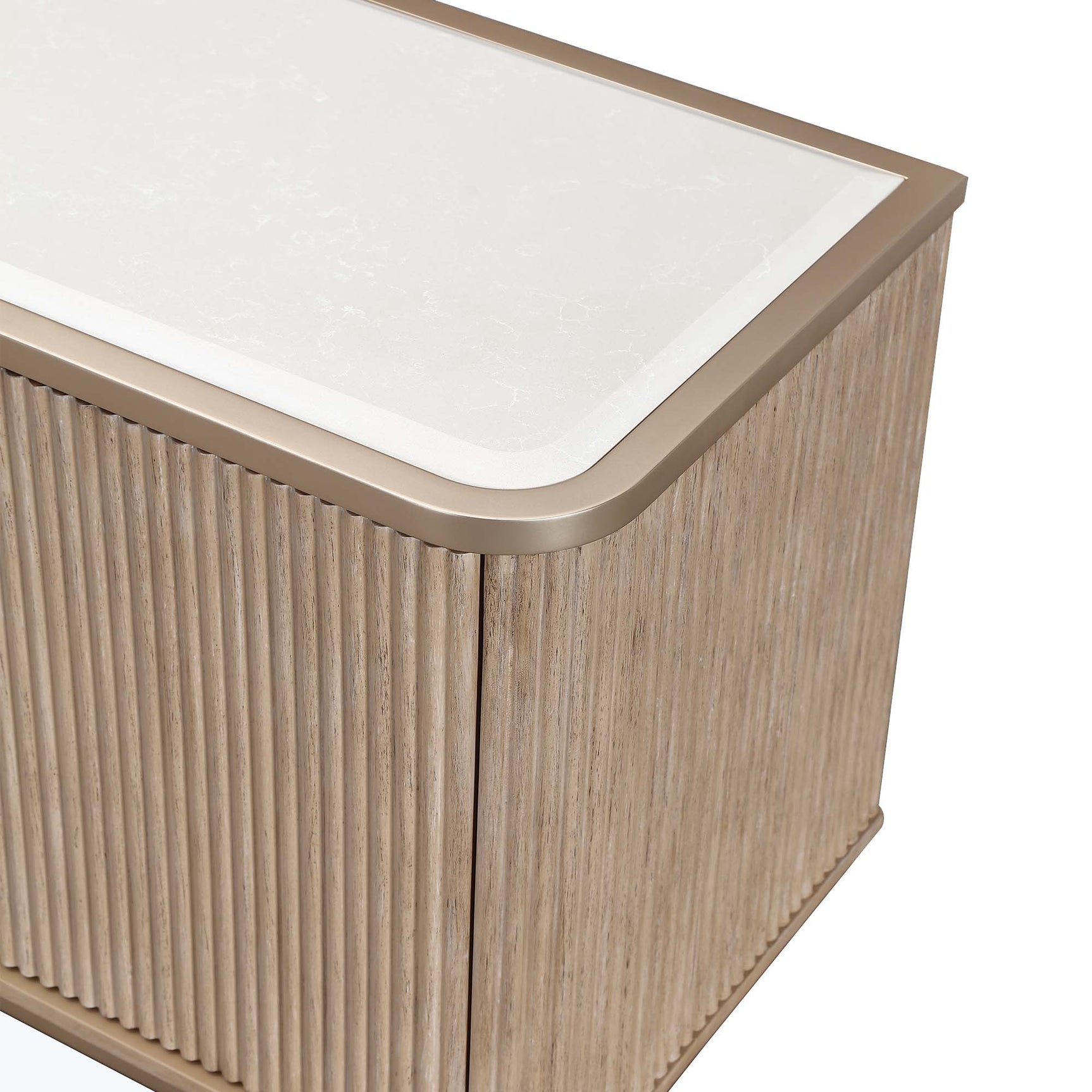 West Kensington Sea Salt Caramel Media Cabinet - Ornate Home