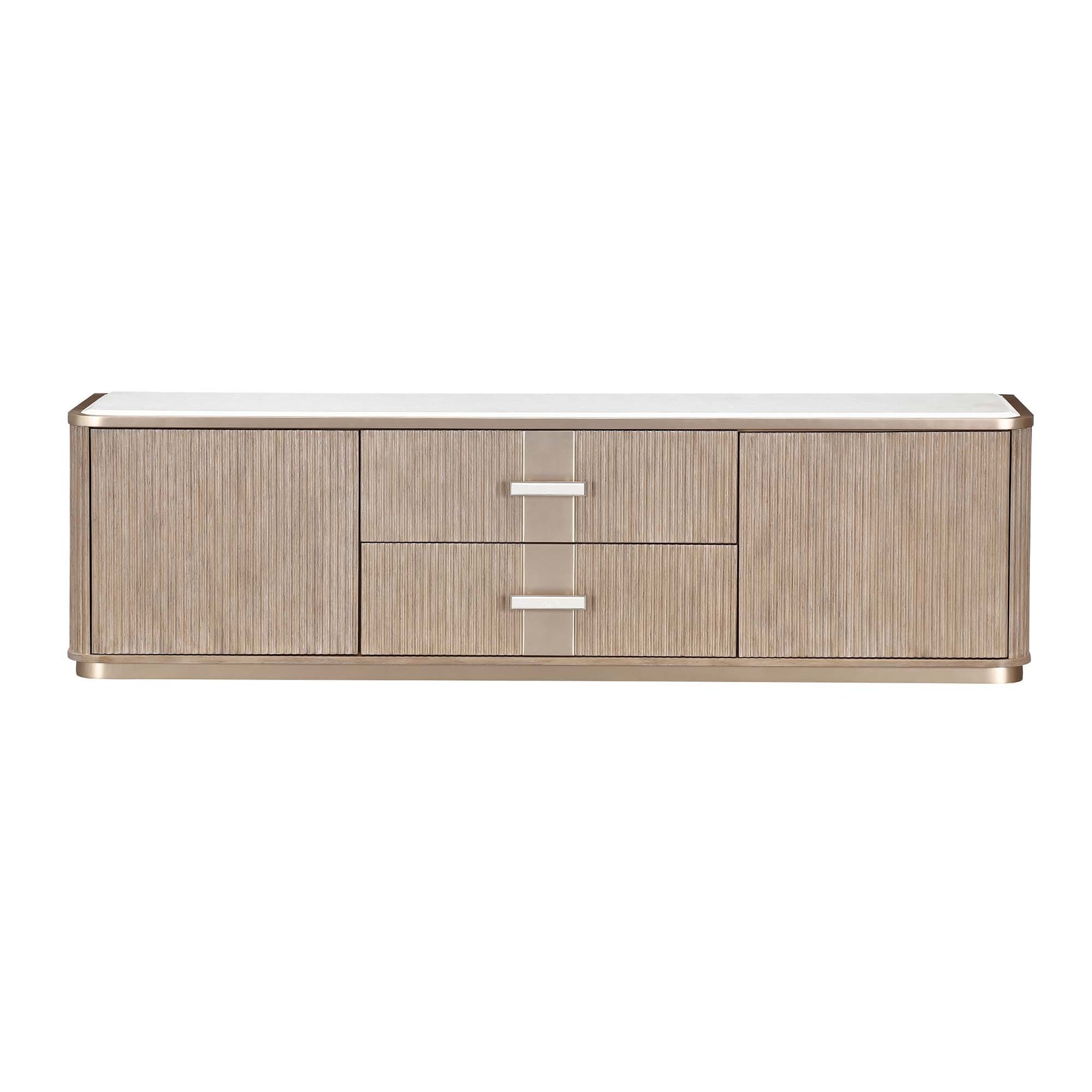 West Kensington Sea Salt Caramel Media Cabinet - Ornate Home