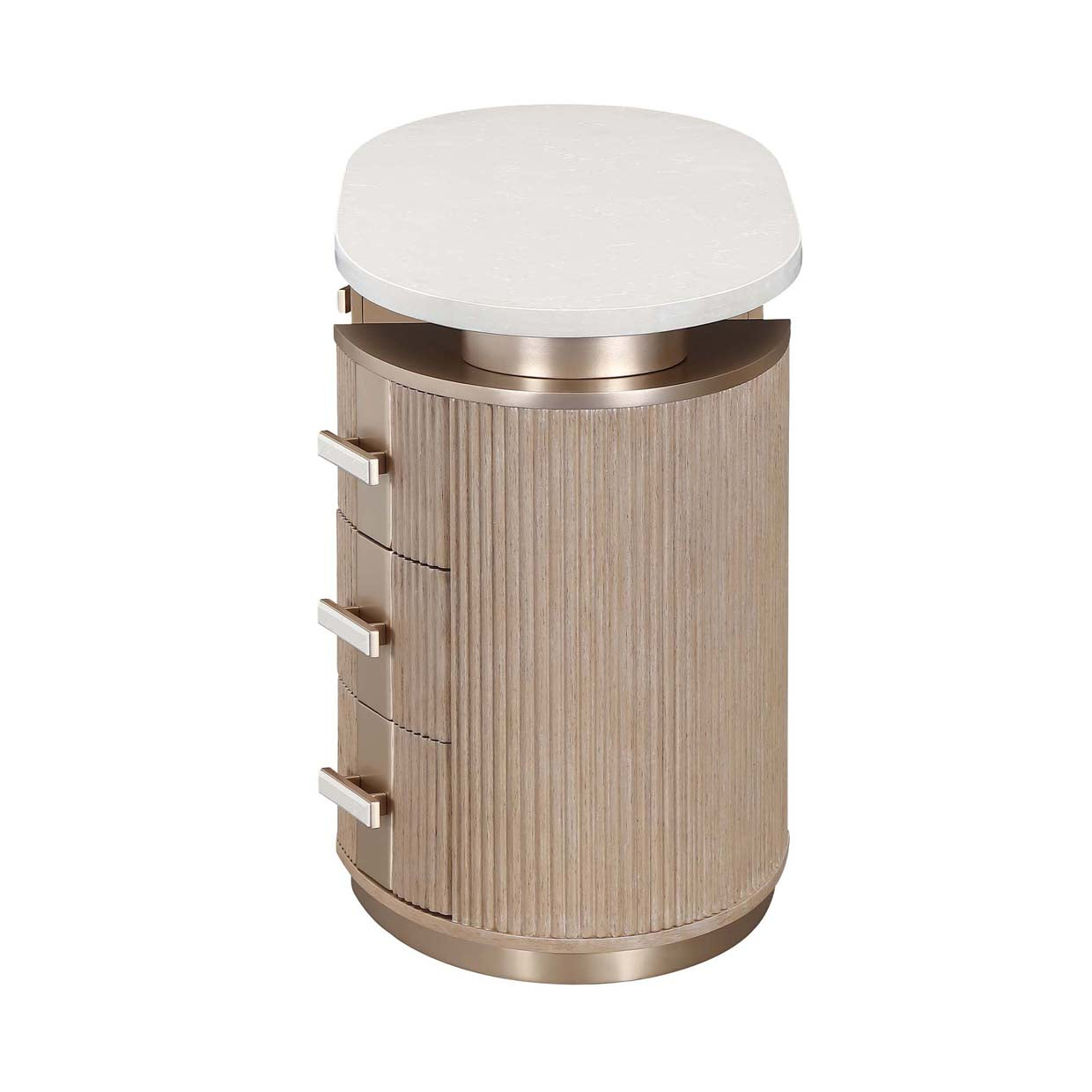 West Kensington Sea Salt Caramel Vanity with Mirror - Ornate Home