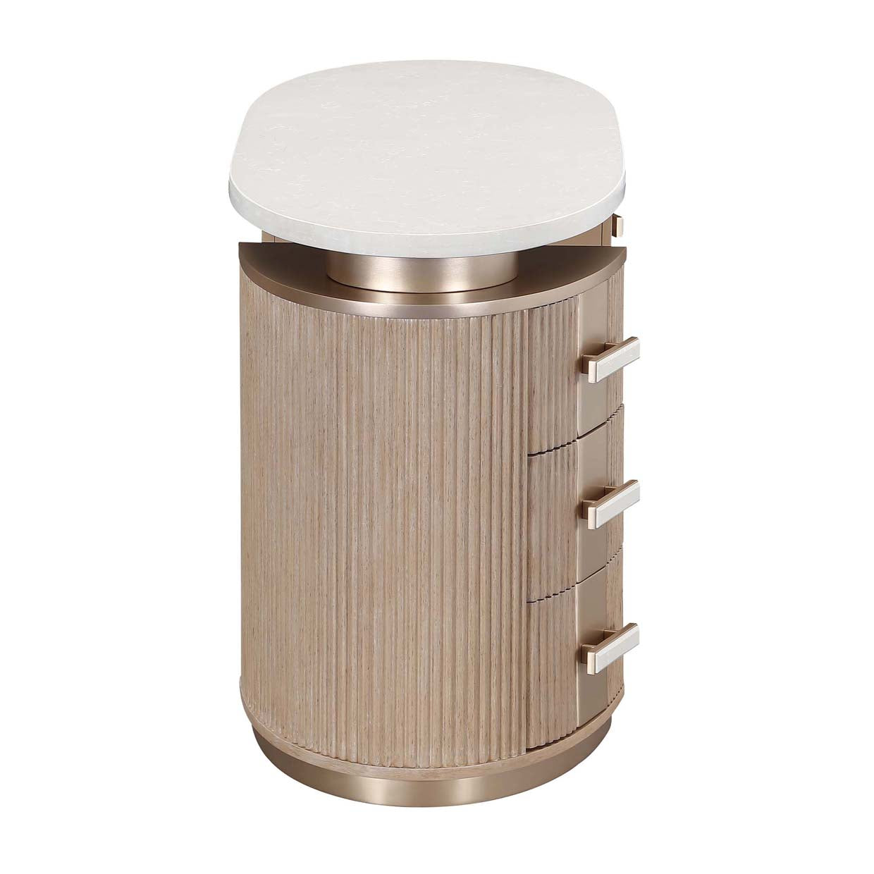 West Kensington Sea Salt Caramel Vanity with Mirror - Ornate Home