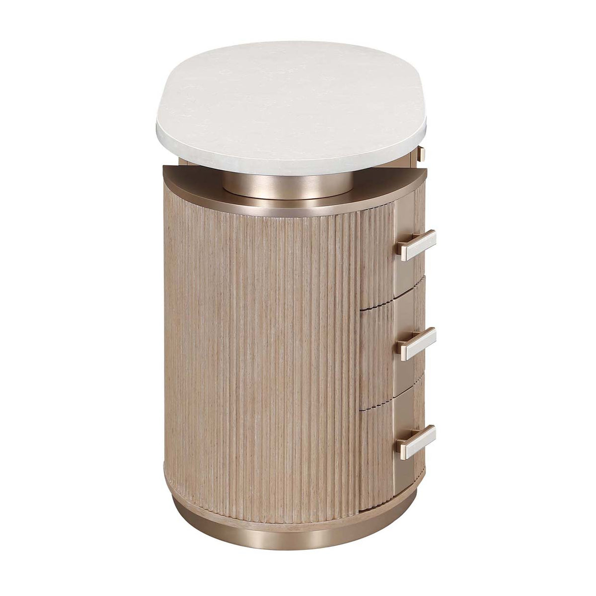 West Kensington Sea Salt Caramel Vanity with Mirror - Ornate Home