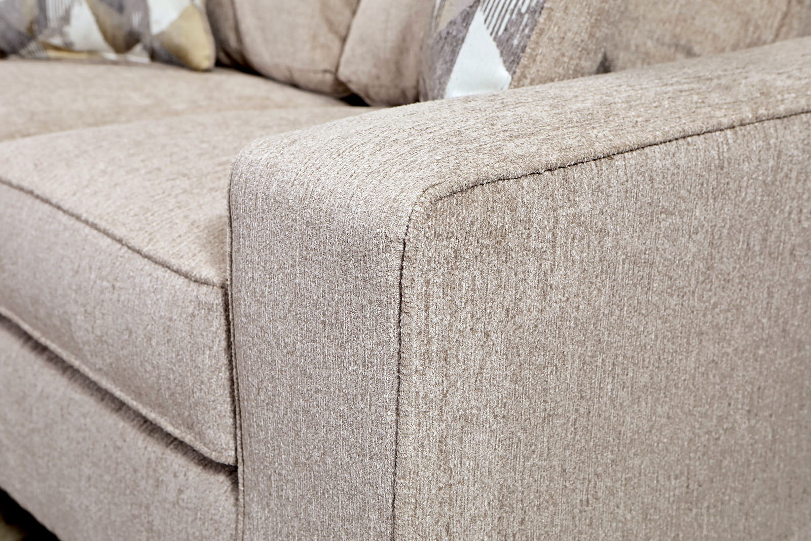 West action Beige Sofa & Loveseat - Ornate Home