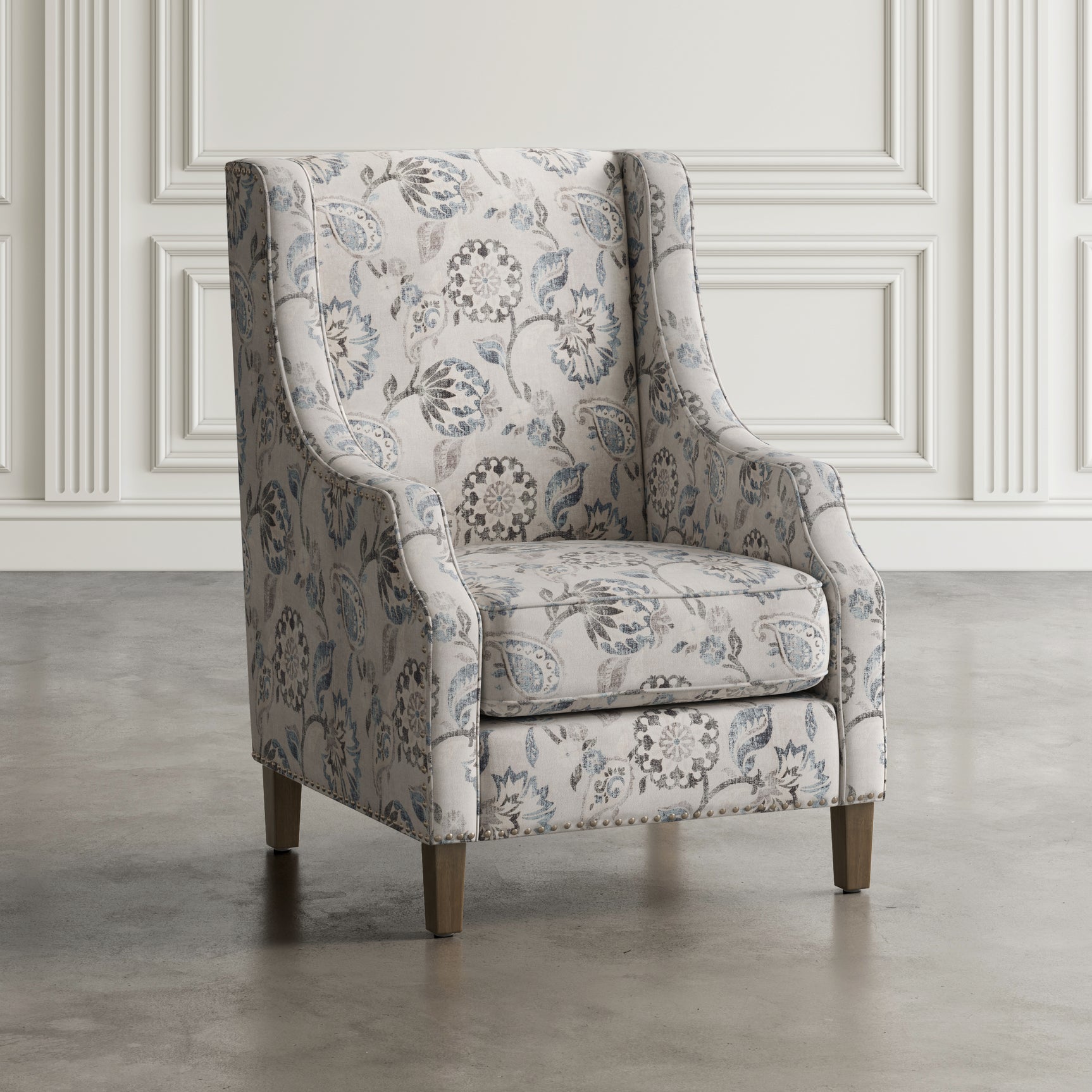 Westbrook Slate Accent Chair - Ornate Home