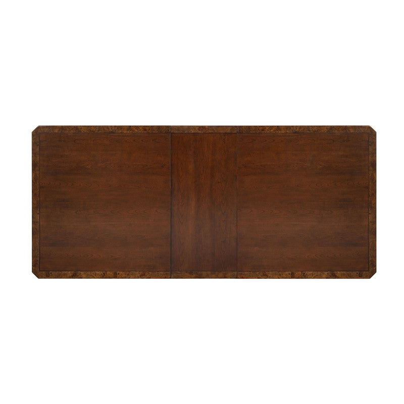 Westerham Dark Cherry Dining Table w/ 18" Leaf - Ornate Home