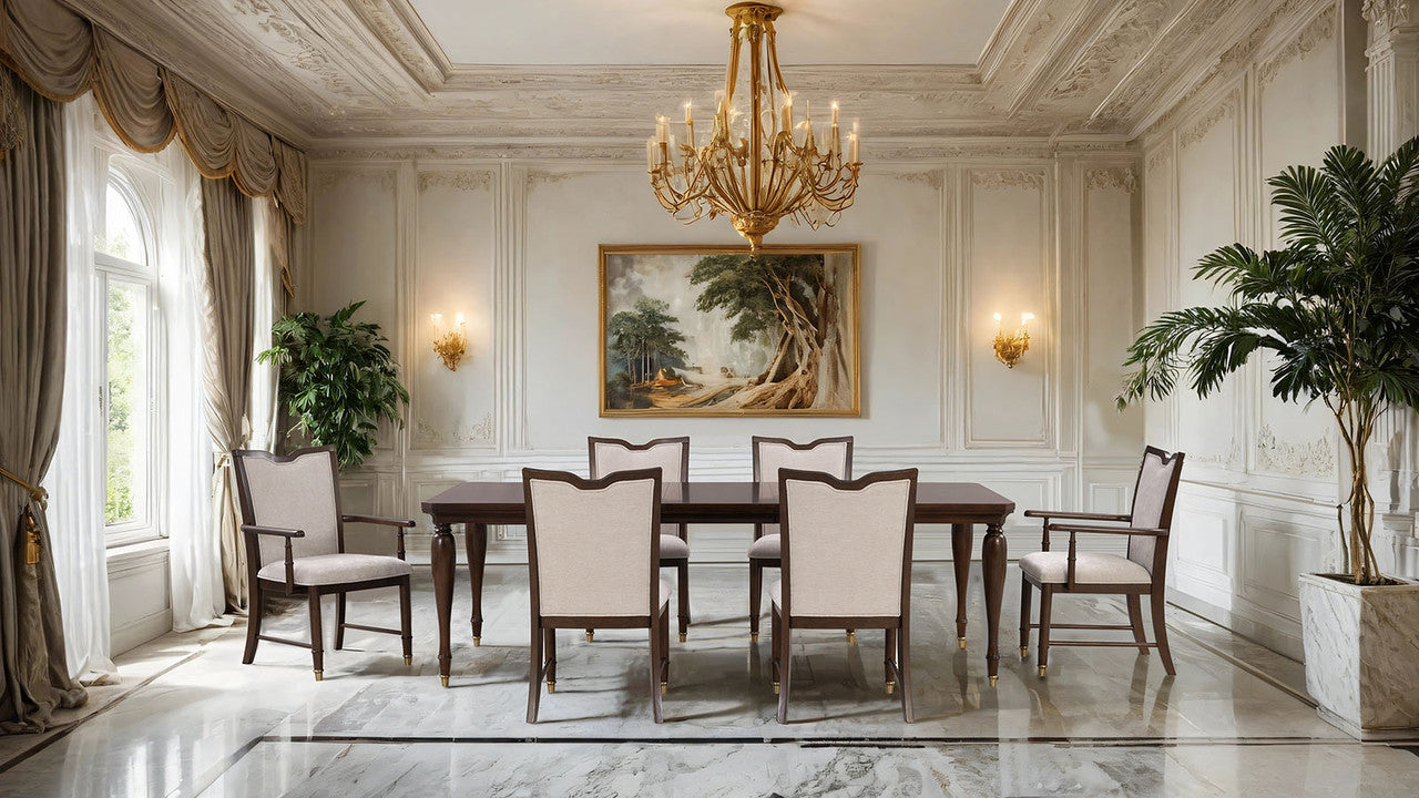 Westerham Dark Cherry Side Chair (Set of 2) - Ornate Home