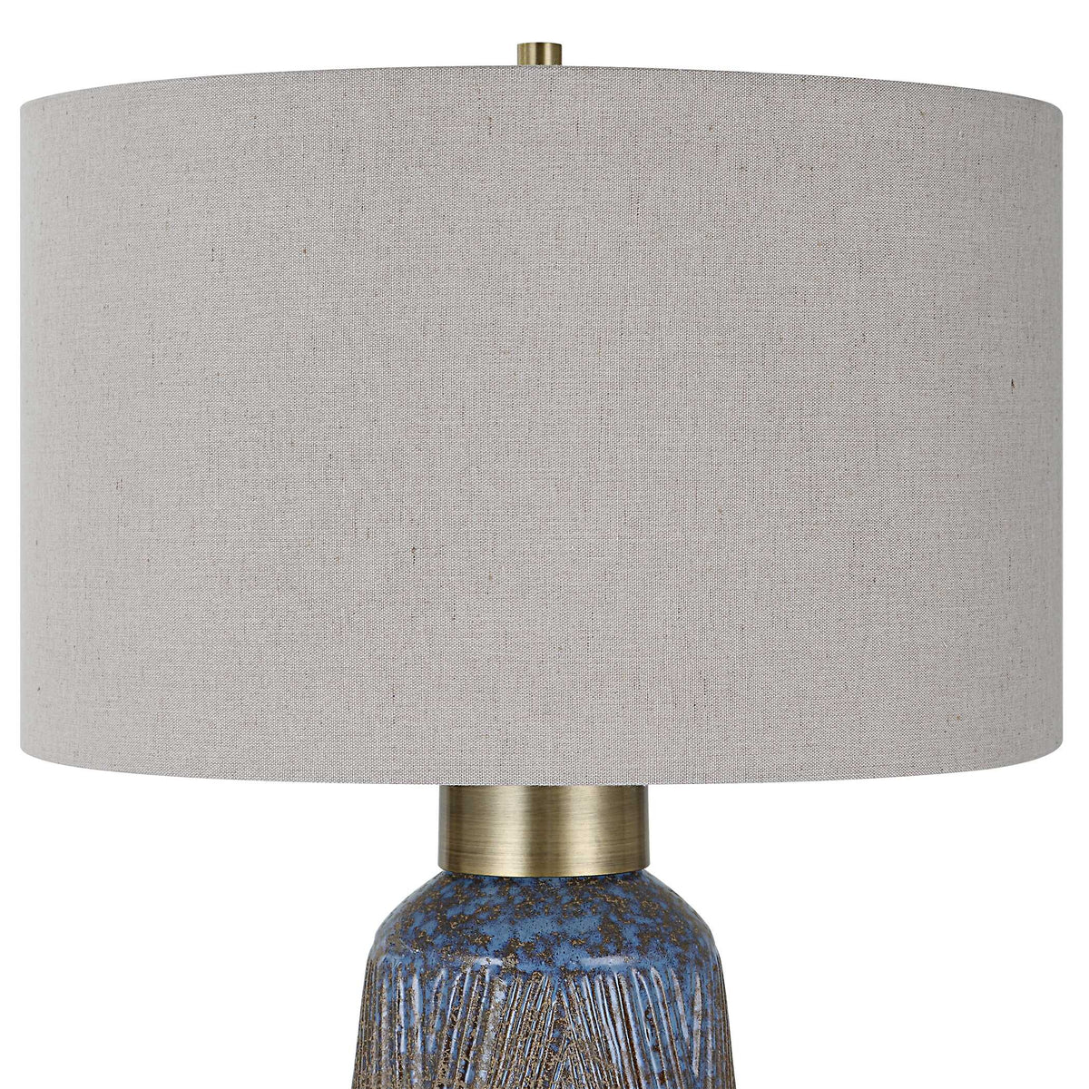 Western Sky Multicolor Ceramic Table Lamp - Ornate Home