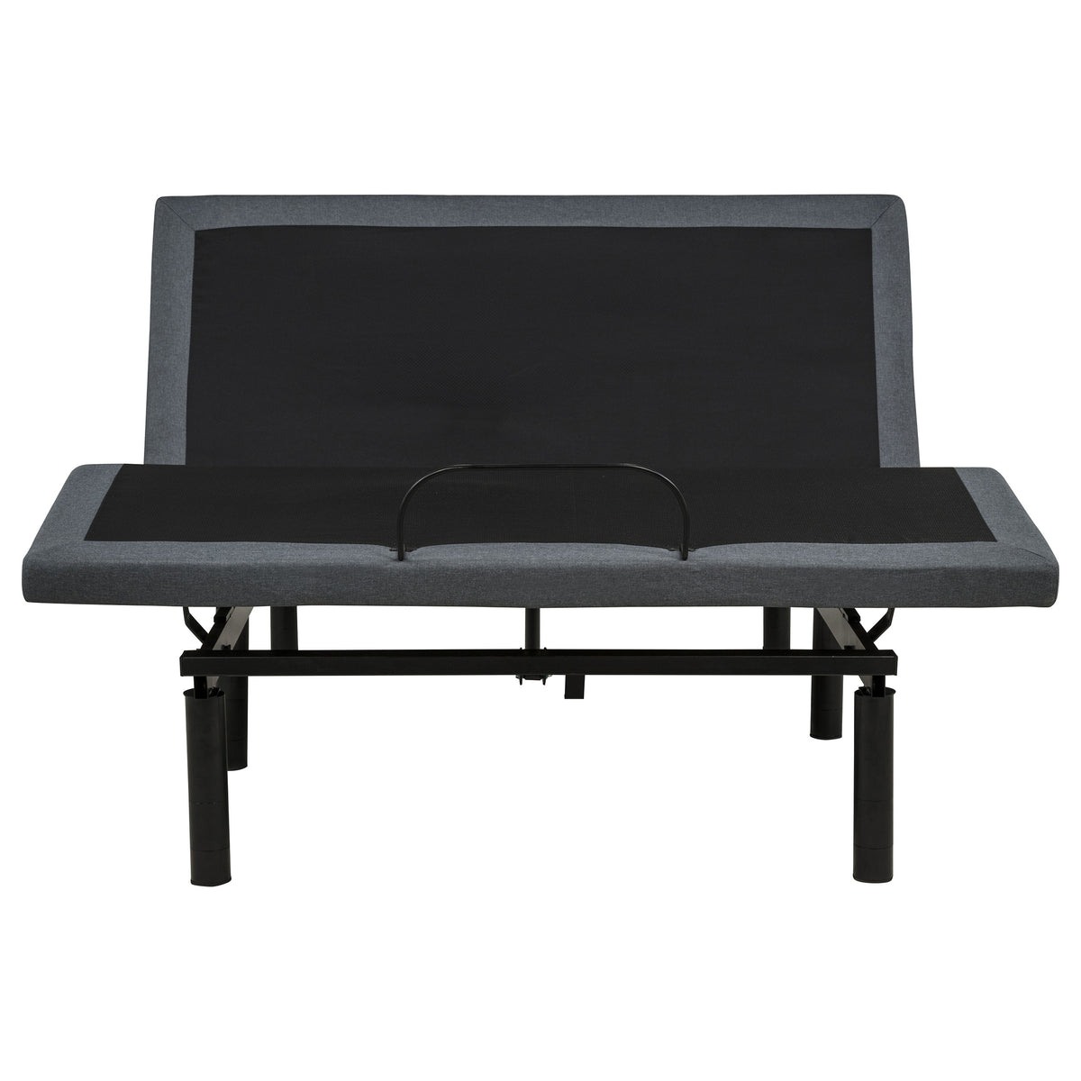 Weston Black And Grey Queen Dual-motor Massage Adjustable Bed Base - Ornate Home