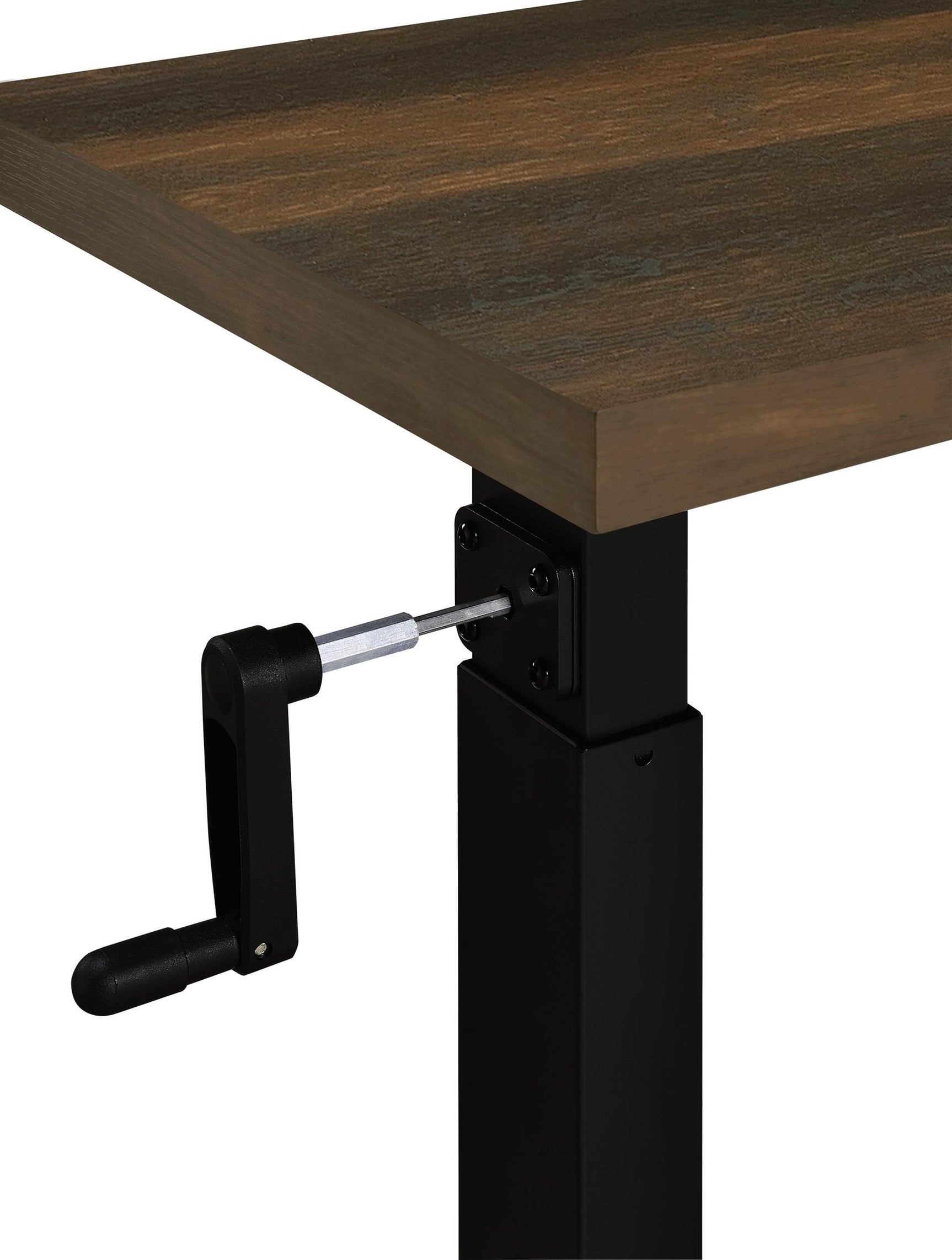 Westpark Dark Pine Height Adjustable Mobile Bedroom C-Table - Ornate Home