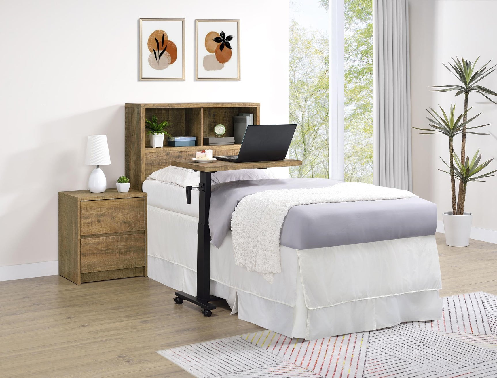 Westpark Mango 49-inch Twin Bookcase Headboard - Ornate Home