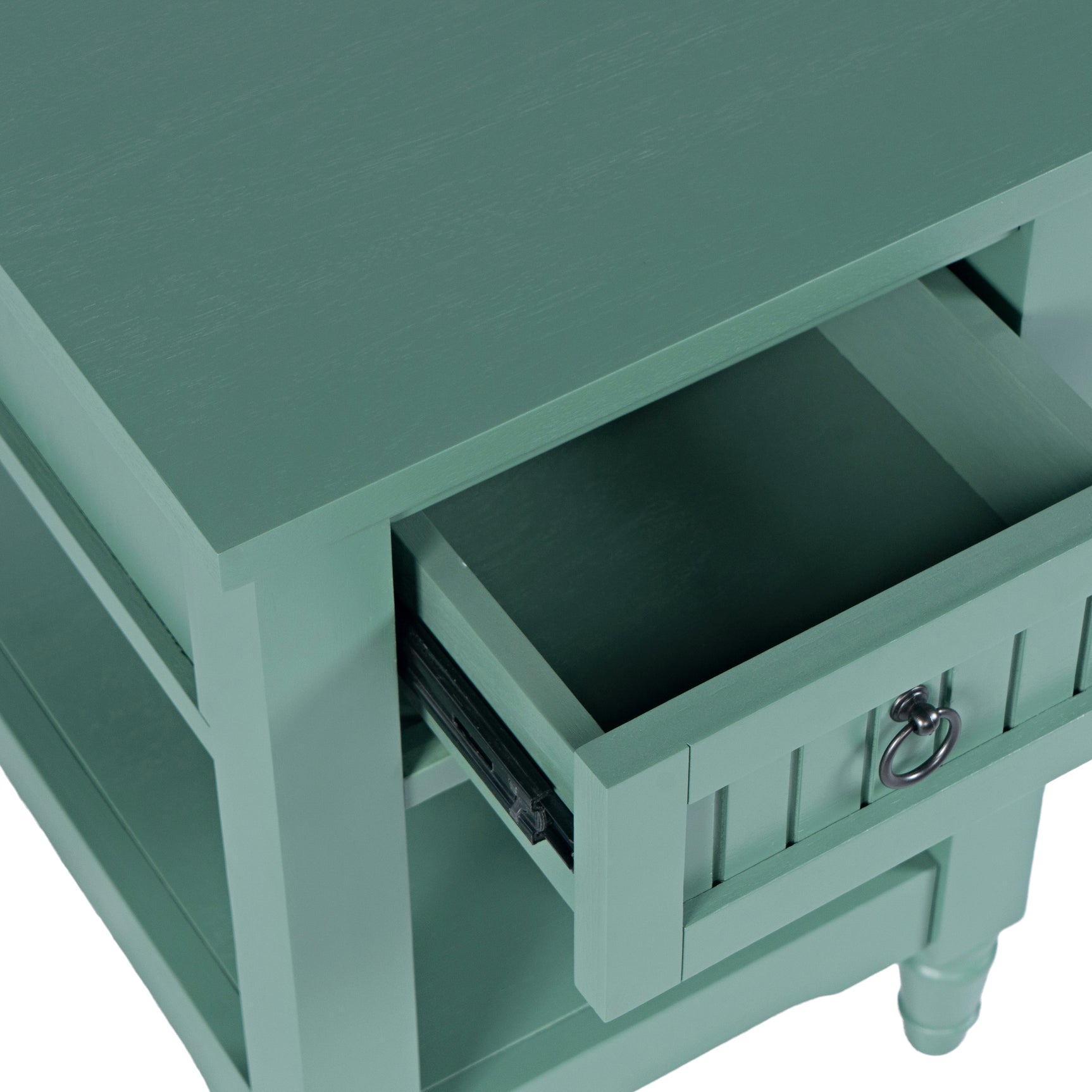 Westport Fern Green Leg Chairside Table - Ornate Home