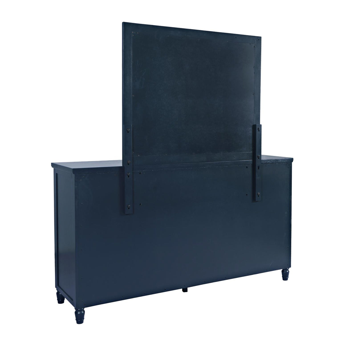 Westport Navy 4-Piece Full Bedroom Set - Ornate Home