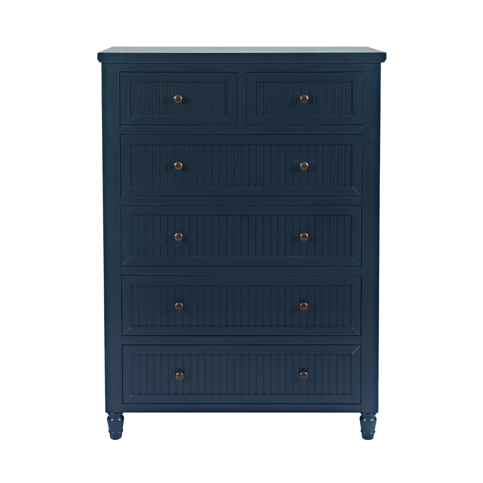 Westport Navy 4-Piece Full Bedroom Set - Ornate Home