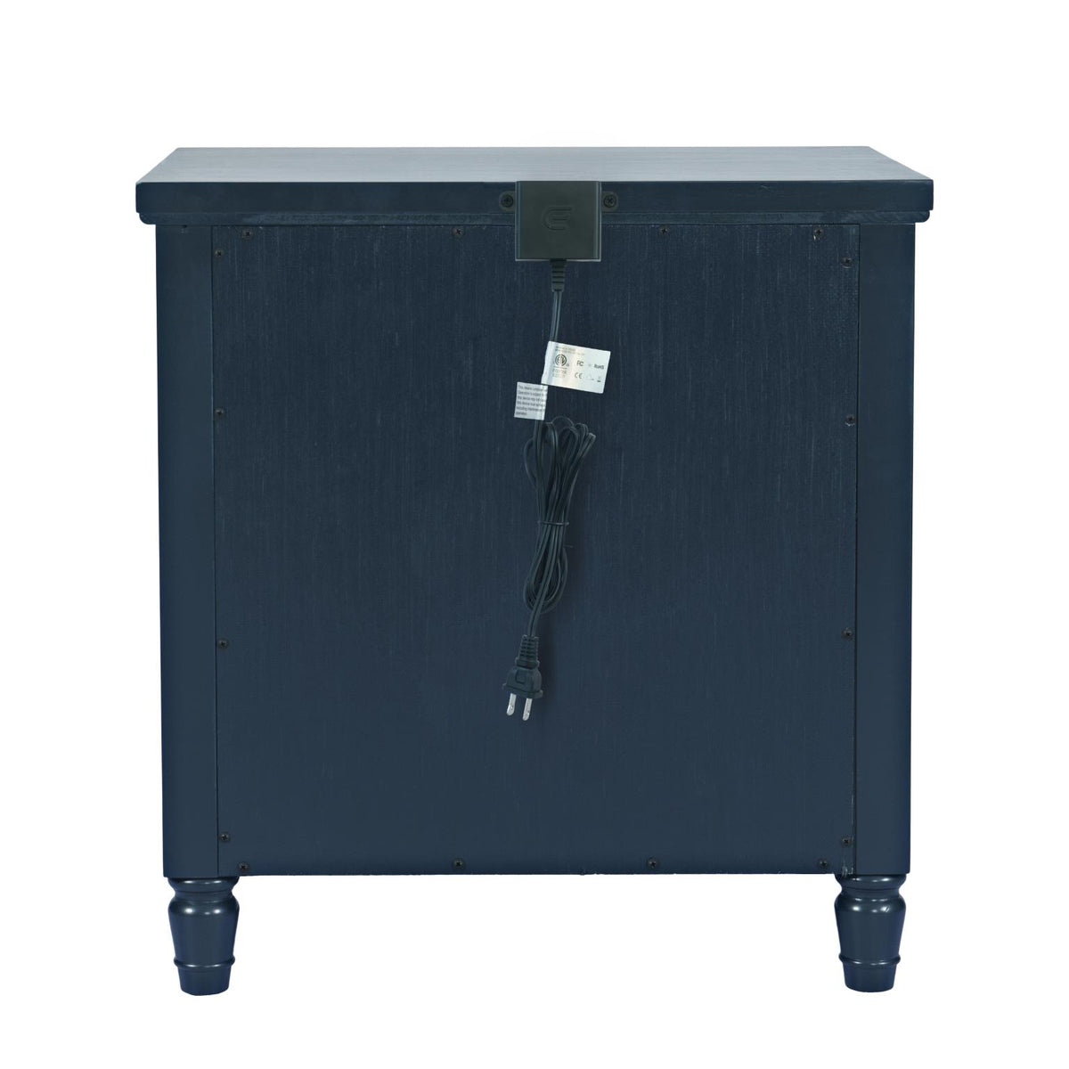 Westport Navy 4-Piece Full Bedroom Set - Ornate Home