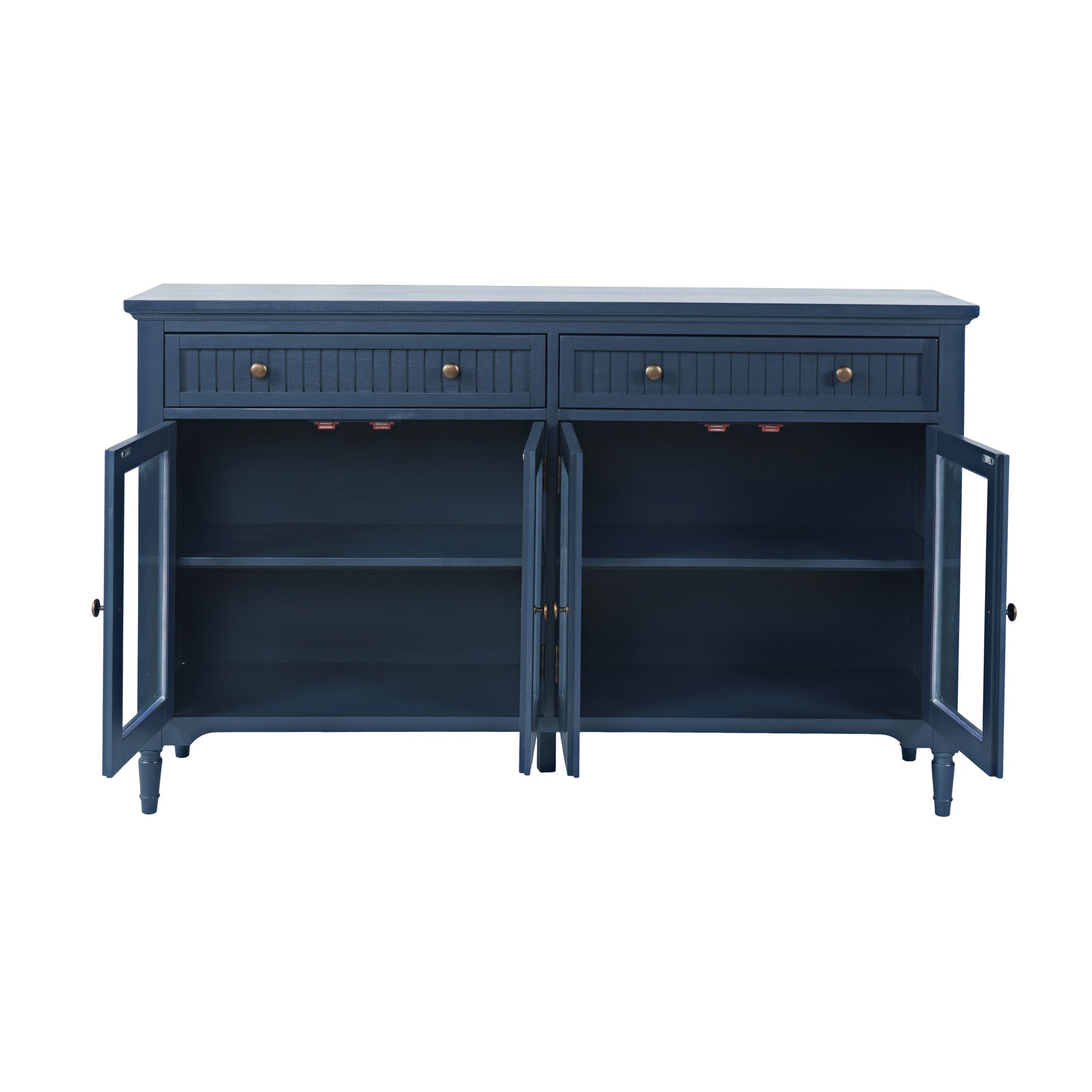 Westport Navy 58" Accent Cabinet - Ornate Home