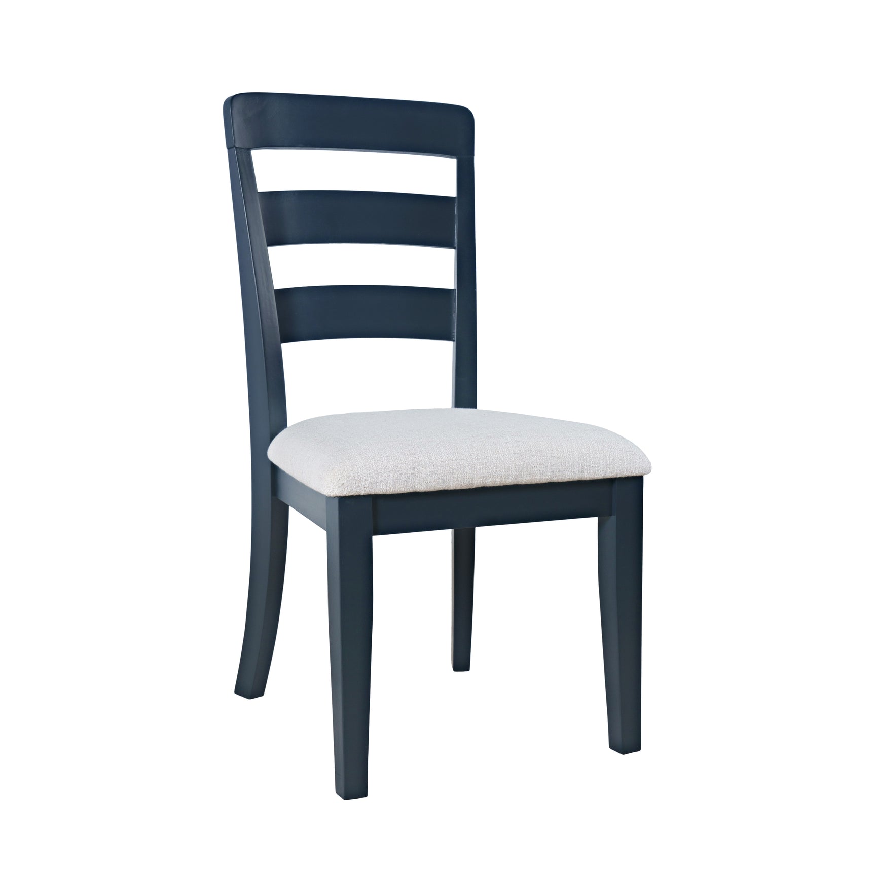 Westport Navy Ladderback Dining Chair (Set of 2) - Ornate Home