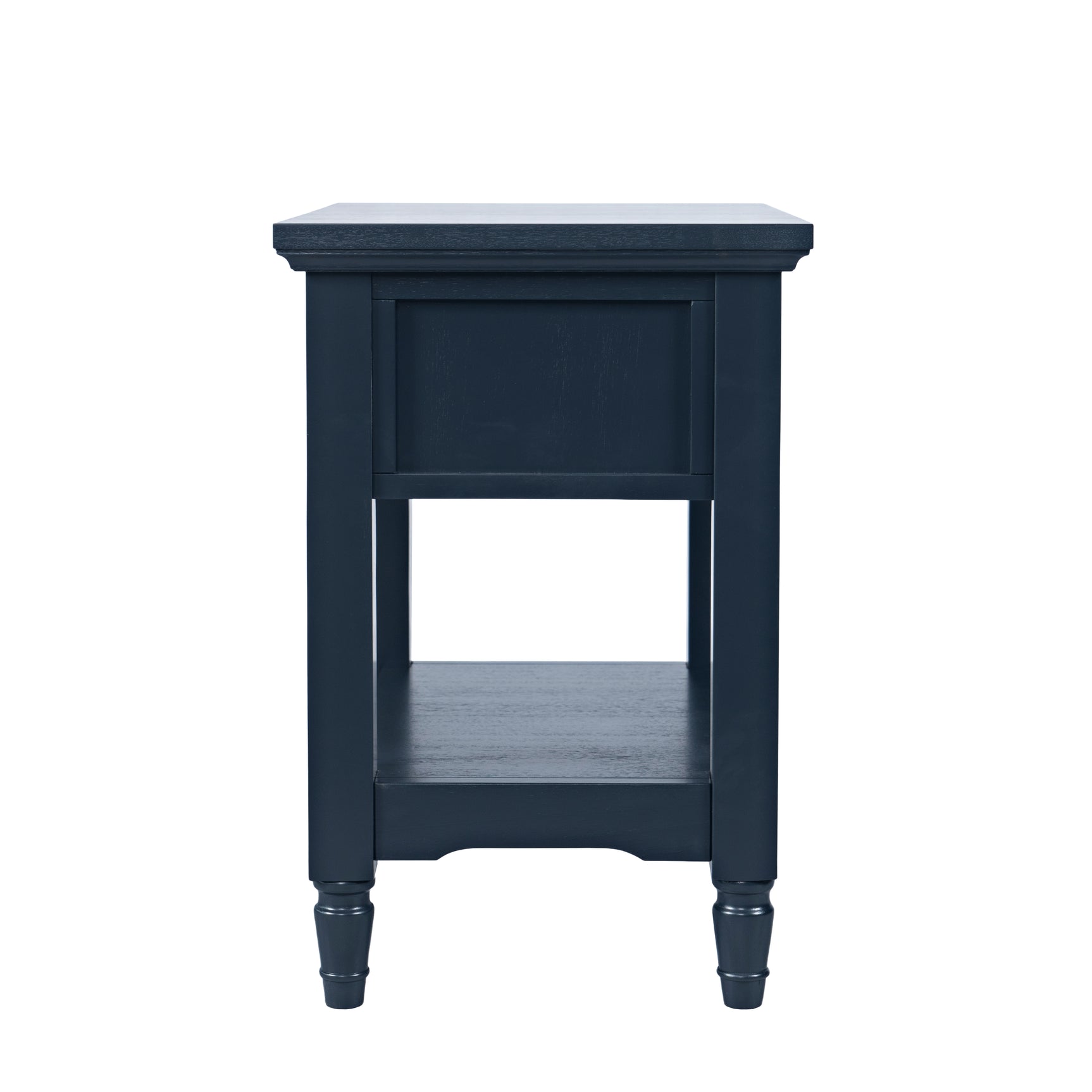 Westport Navy Leg Chairside Table - Ornate Home