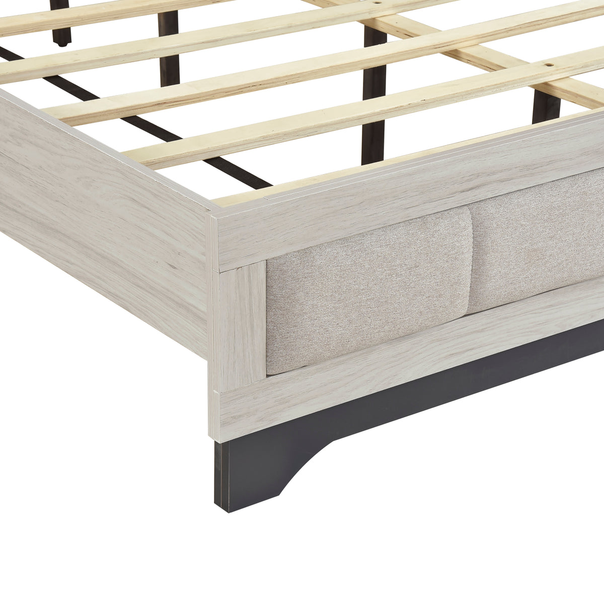 Westport Silver Queen Platform Bed - Ornate Home
