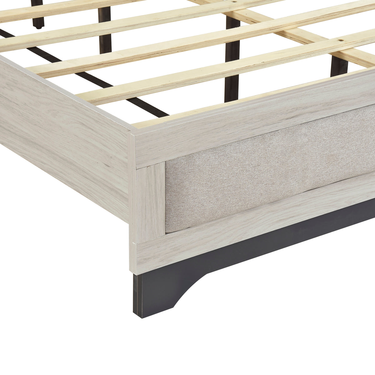 Westport Silver Twin Platform Bed - Ornate Home