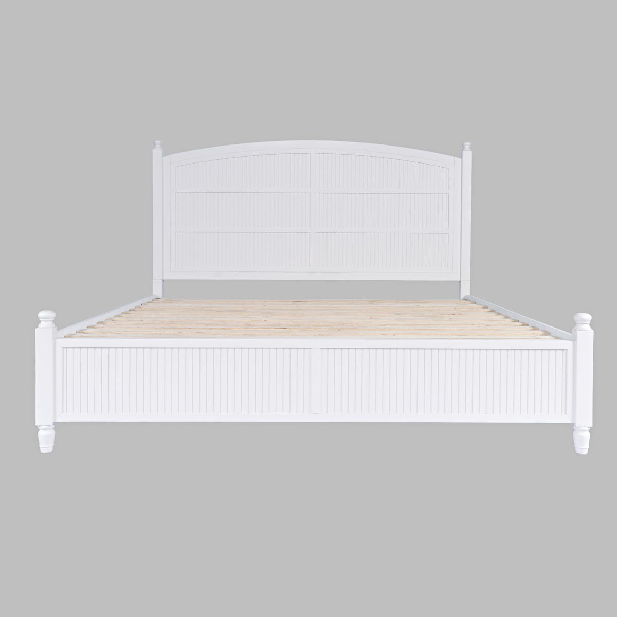 Westport White 4-Piece King Bedroom Set - Ornate Home