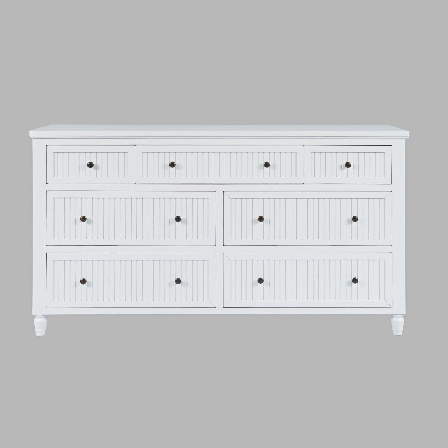 Westport White 4-Piece Full Bedroom Set - Ornate Home
