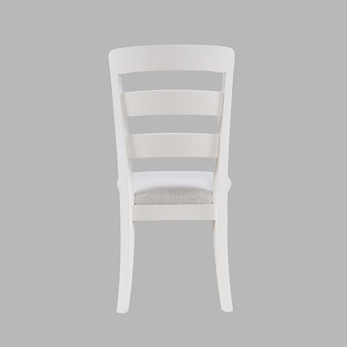 Westport White 66 Oval Dining Table & 6 Ladderback Chairs - Ornate Home