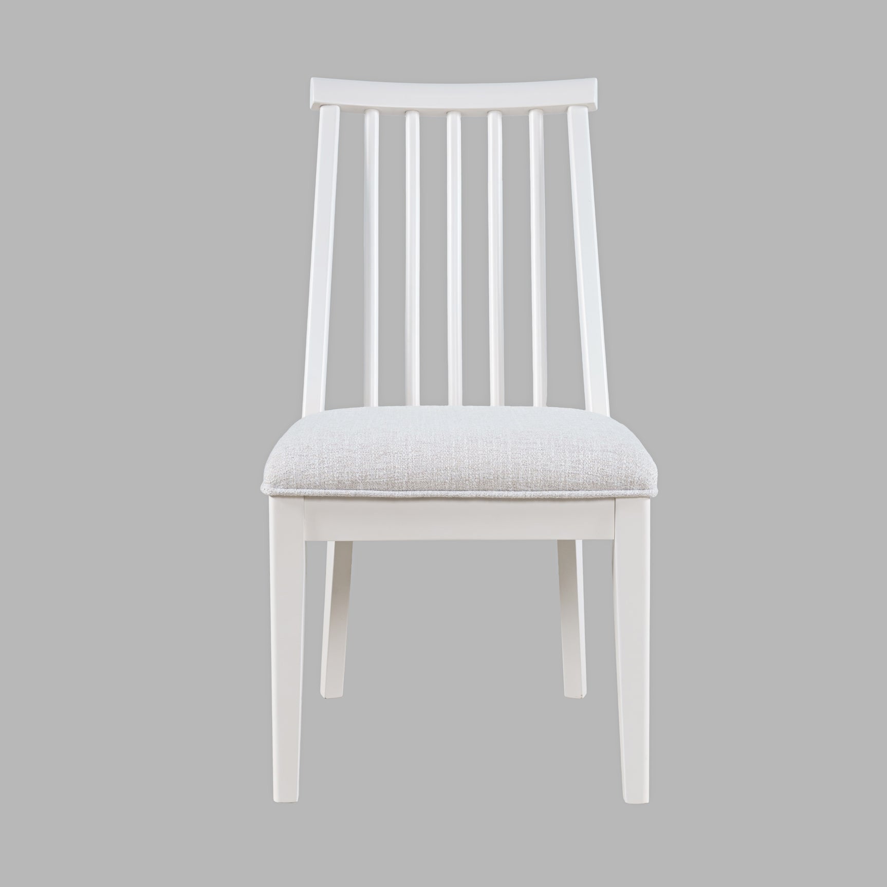 Westport White Dowel Back Dining Chair (Set of 2) - Ornate Home