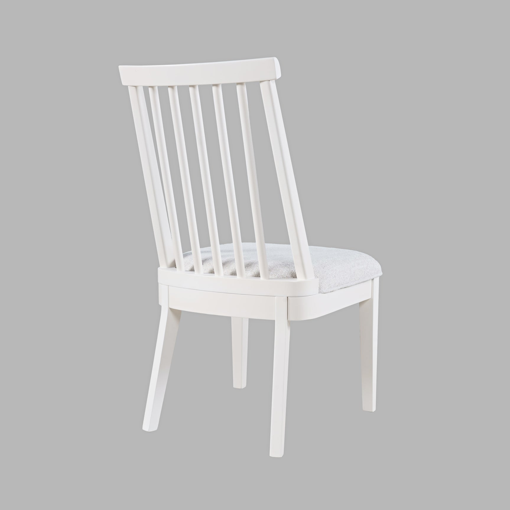 Westport White Dowel Back Dining Chair (Set of 2) - Ornate Home