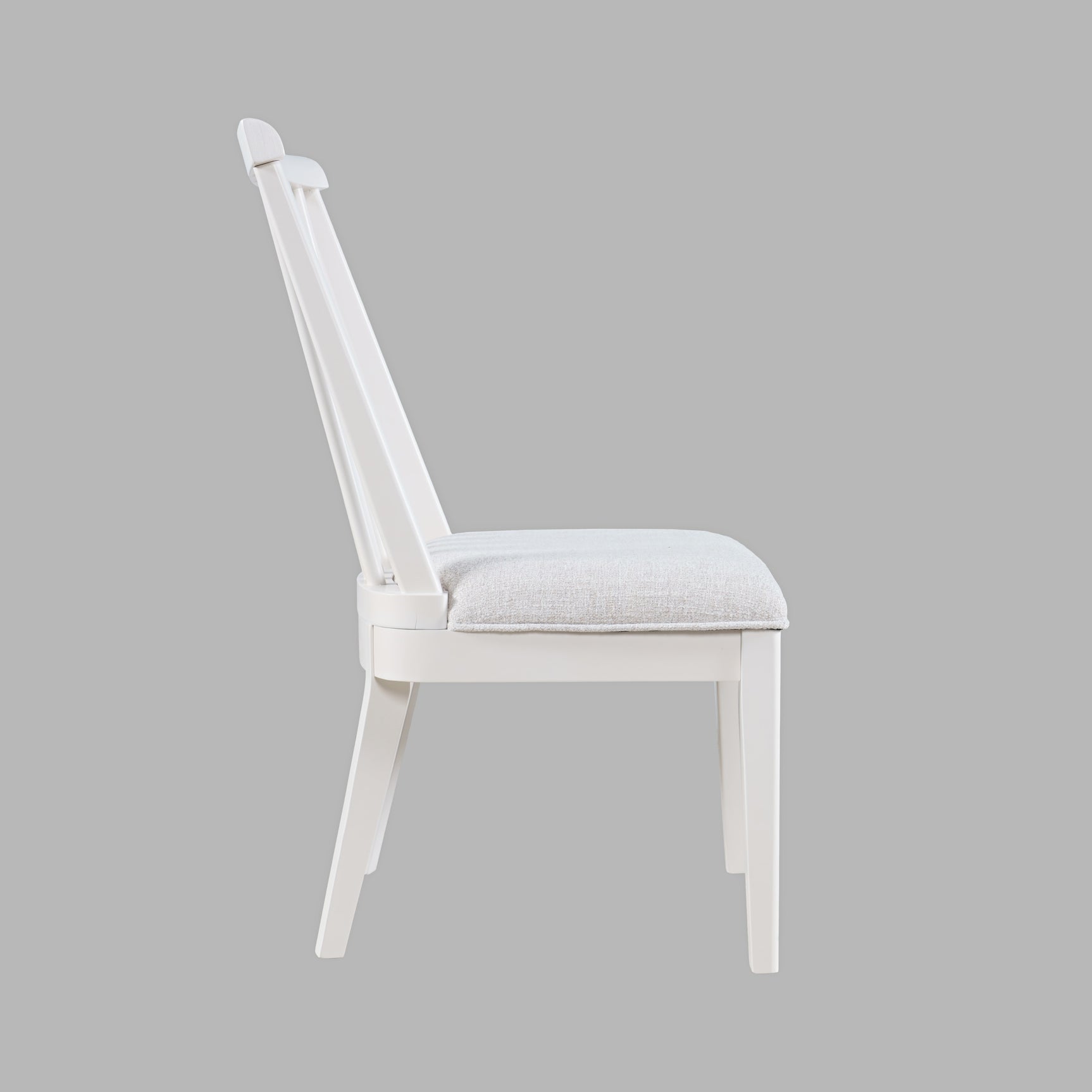 Westport White Dowel Back Dining Chair (Set of 2) - Ornate Home