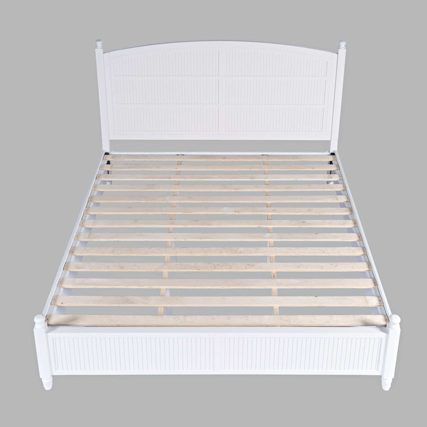 Westport White King Panel Bed - Ornate Home