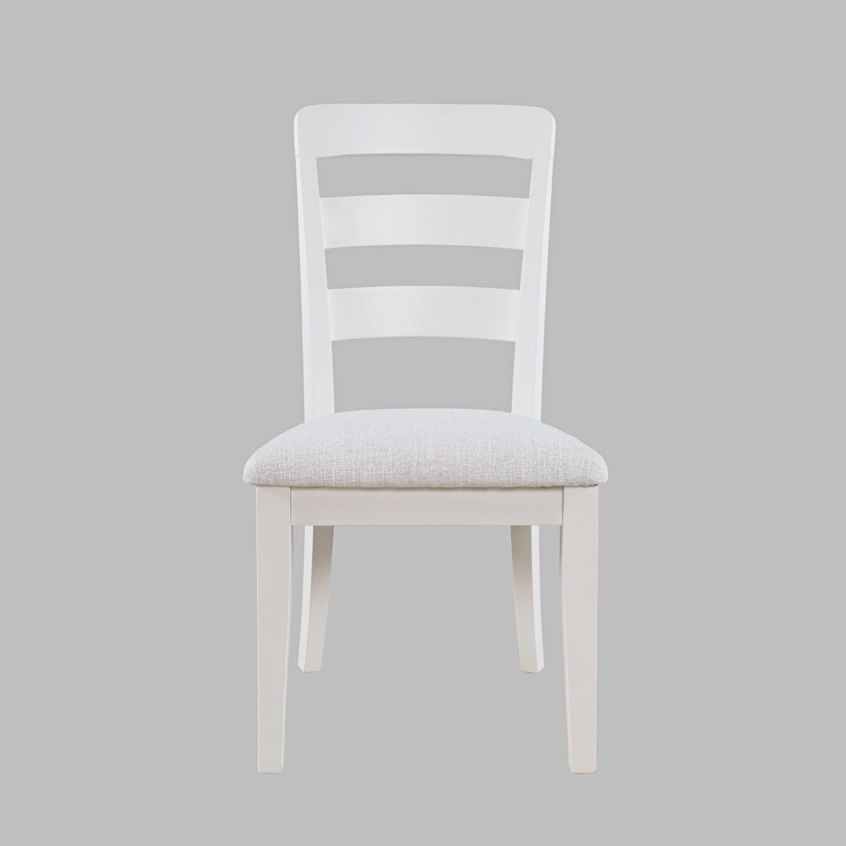 Westport White Ladderback Dining Chair (Set of 2) - Ornate Home