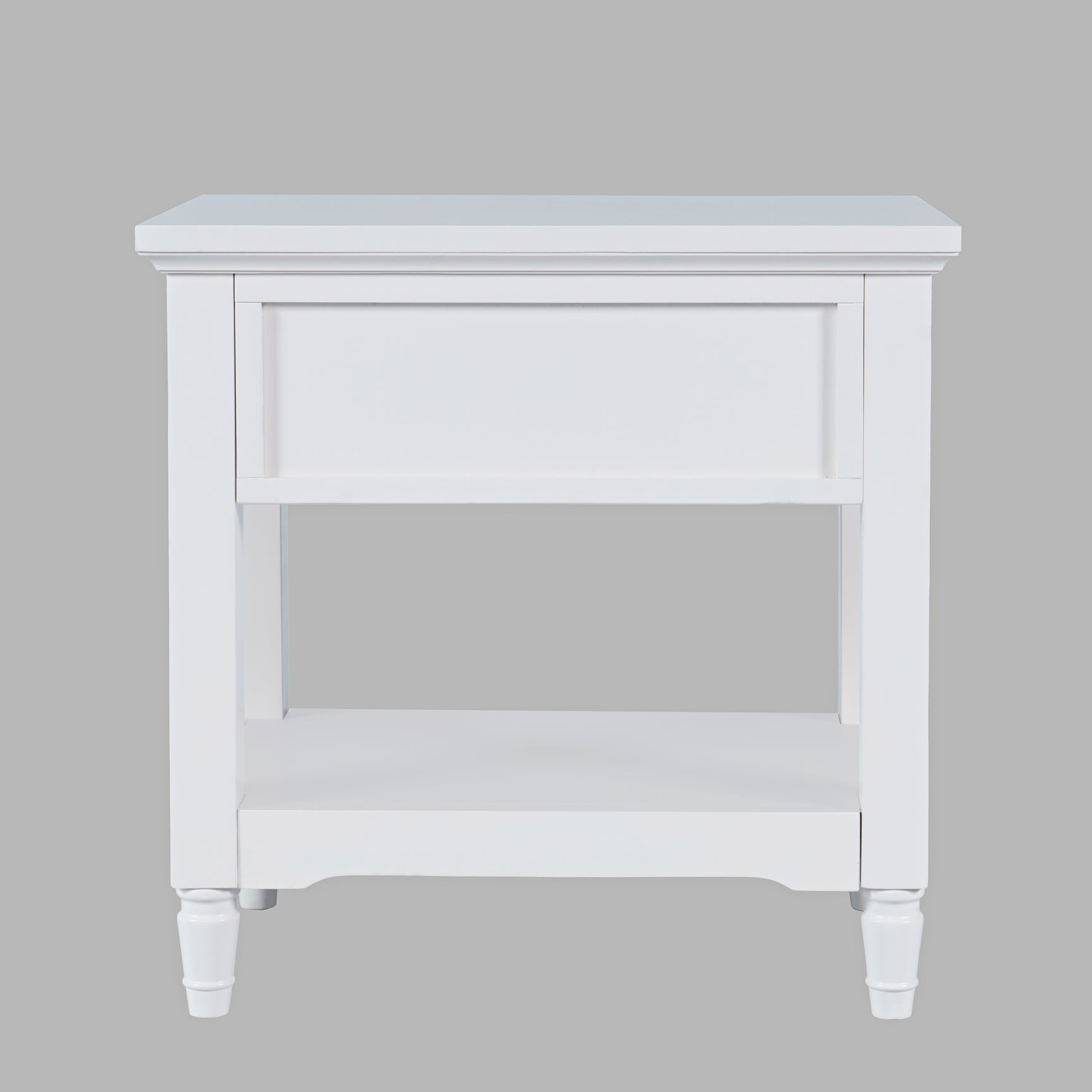 Westport White Leg Chairside Table - Ornate Home