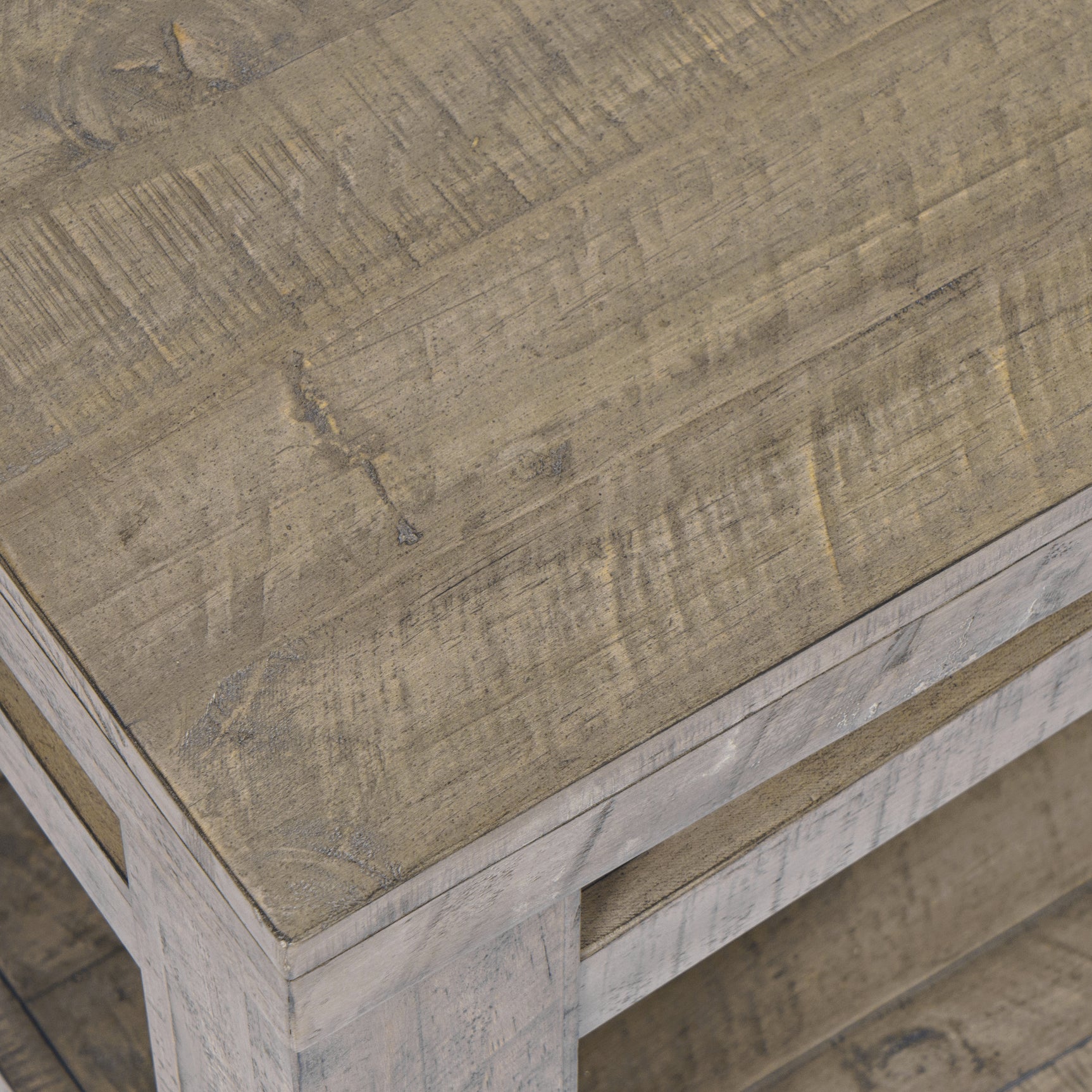 Westvale Brown Square Castered Cocktail Table - Ornate Home