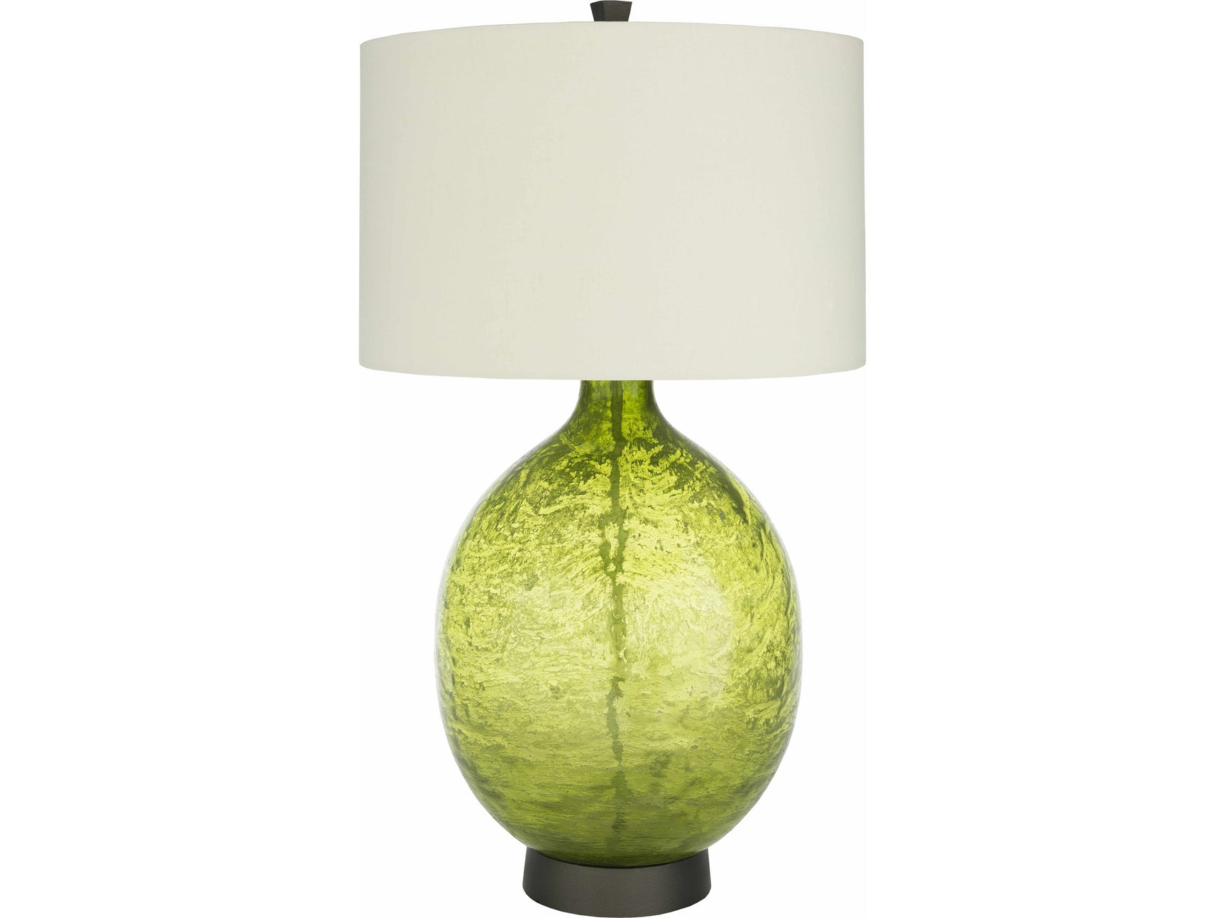 Westview Lime Green Glass Table Lamp - Ornate Home