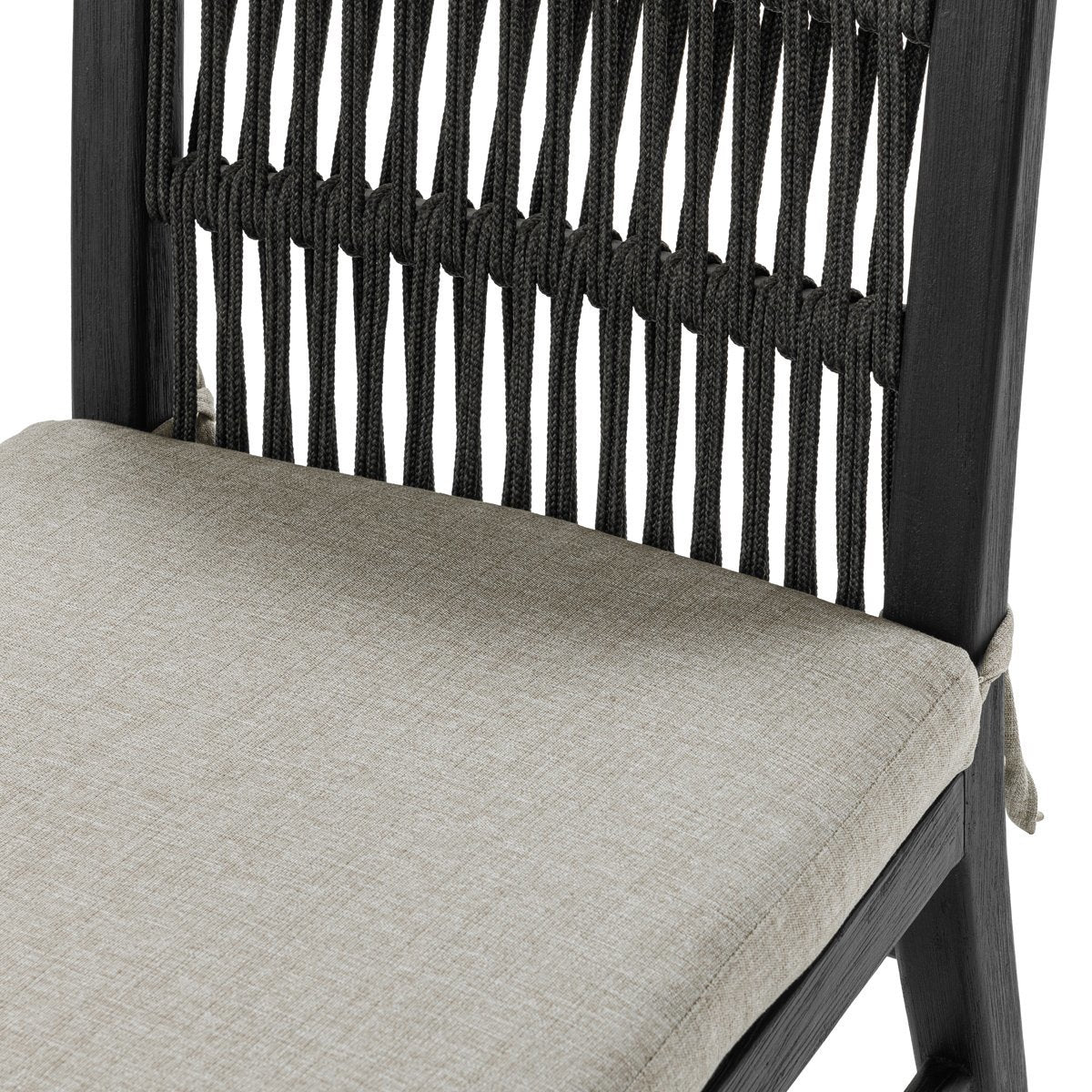 Westville Black Outdoor Dining Chair (Set of 2) - Ornate Home