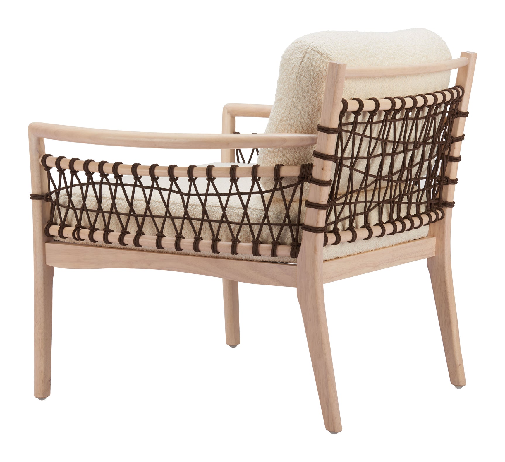 Wezly Ivory Accent Chair - Ornate Home