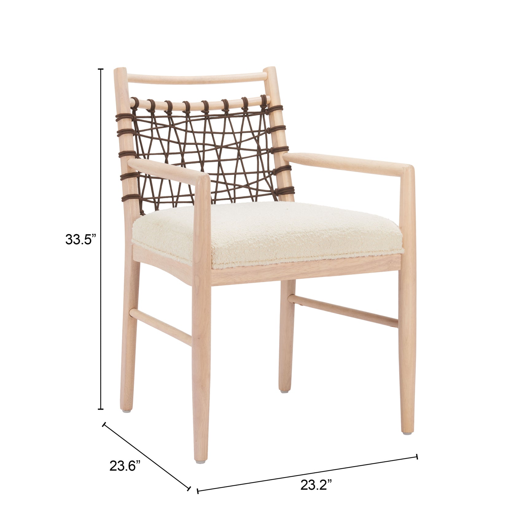 Wezly Ivory Dining Chair (Set of 2) - Ornate Home