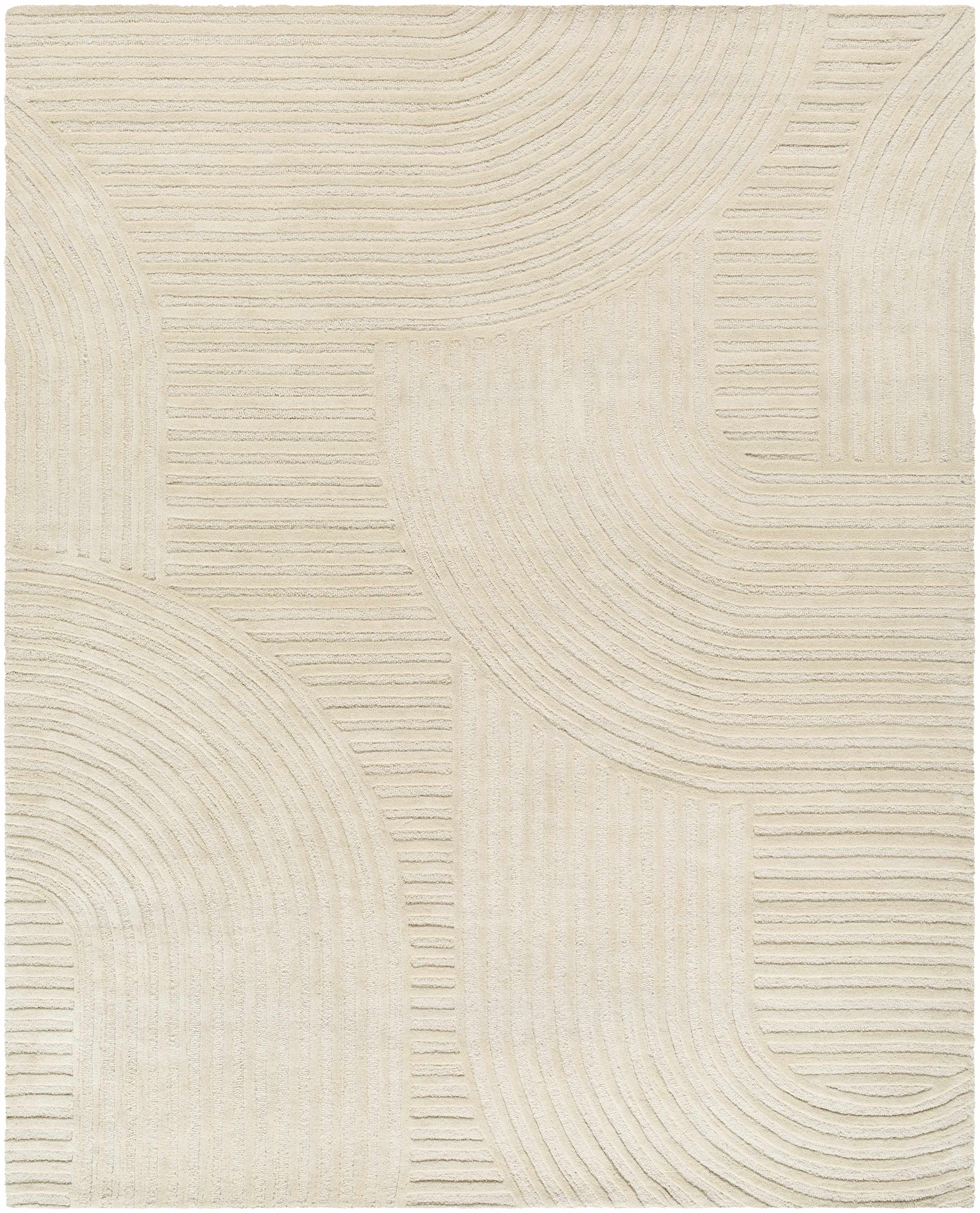 Whan Ivory Area Rug - Ornate Home