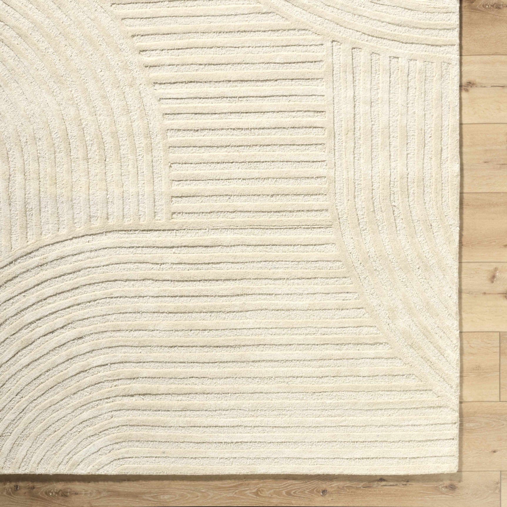 Whan Ivory Area Rug - Ornate Home