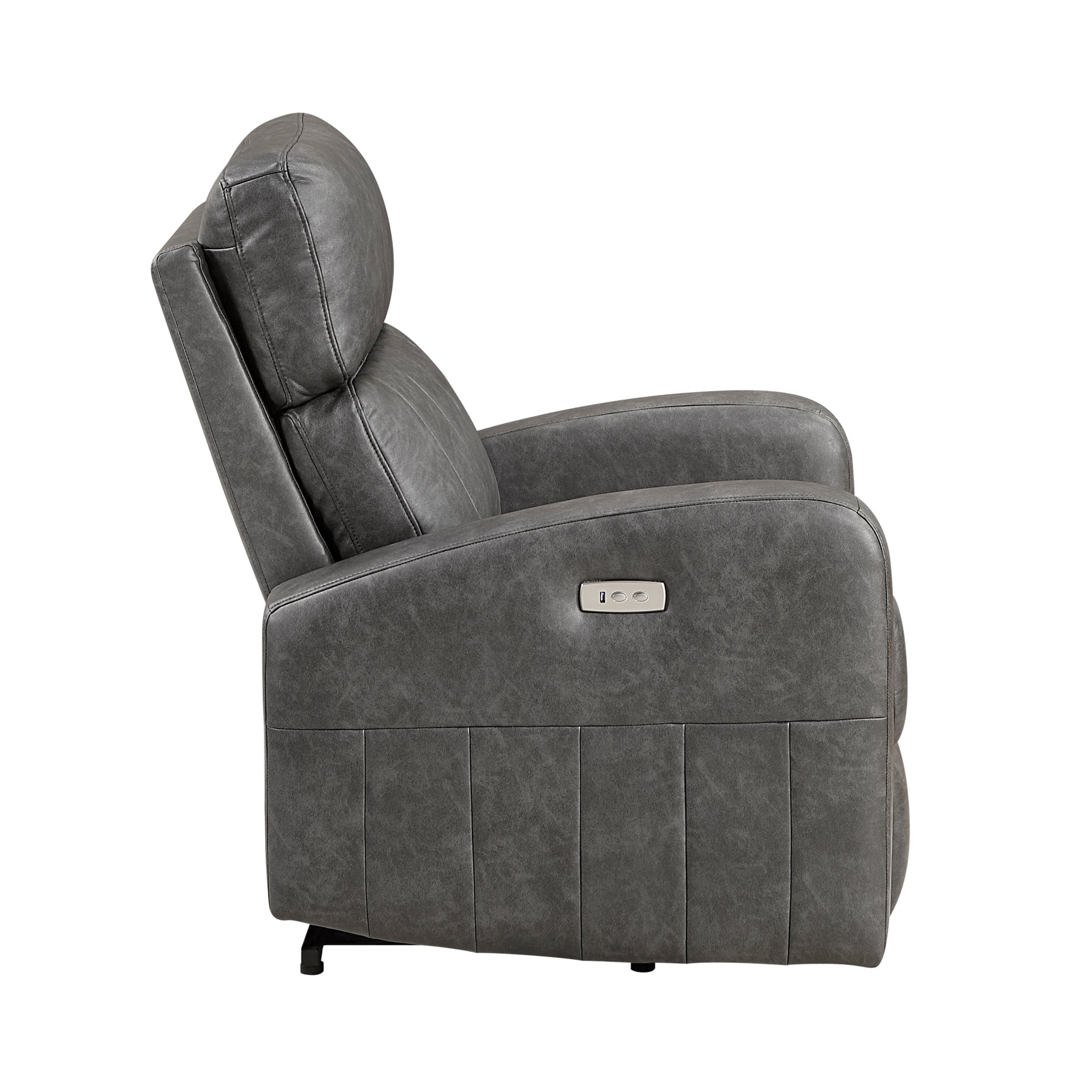Wheaton Gray Power Lift Chair - Ornate Home