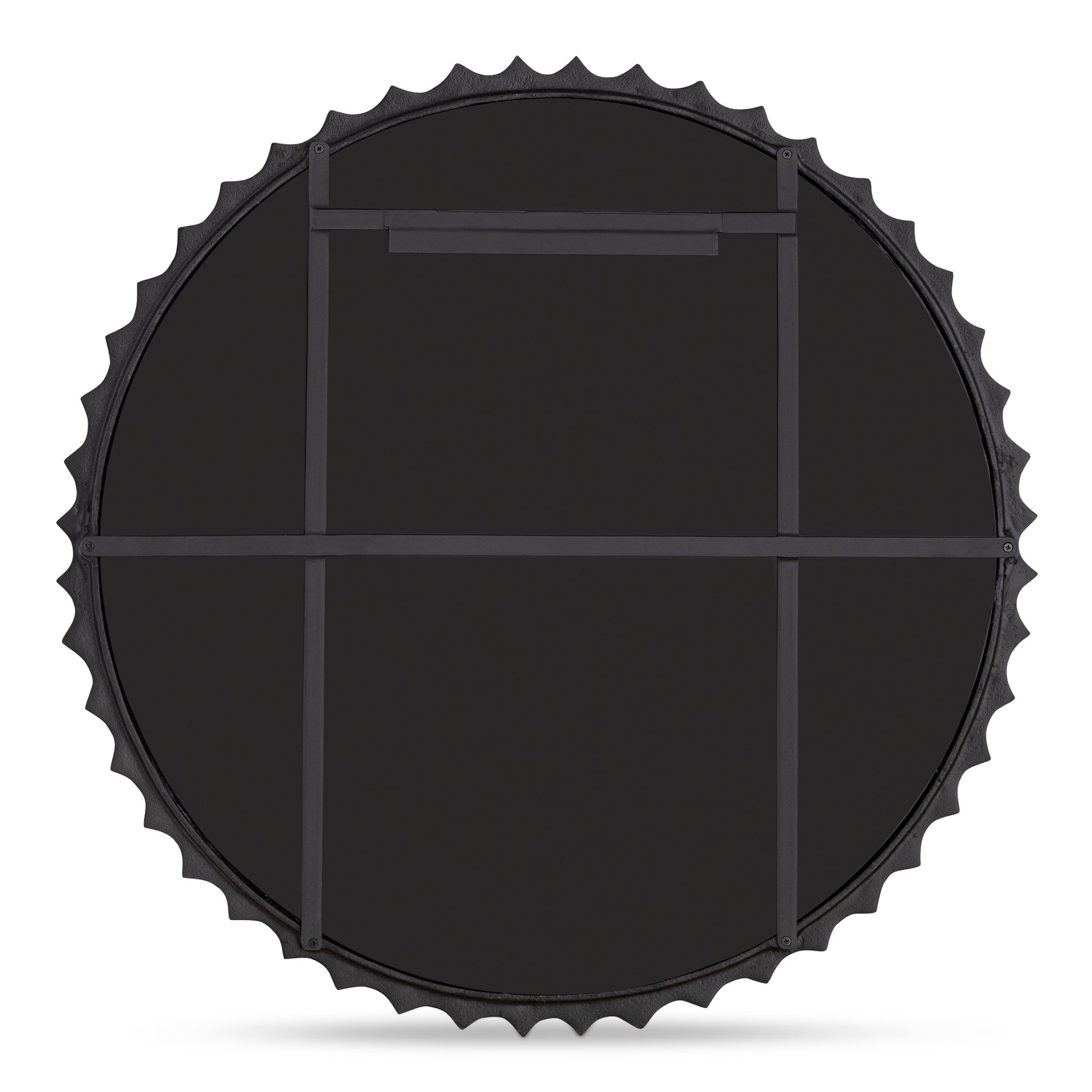 Whitby Aged Brass Mirror - Ornate Home