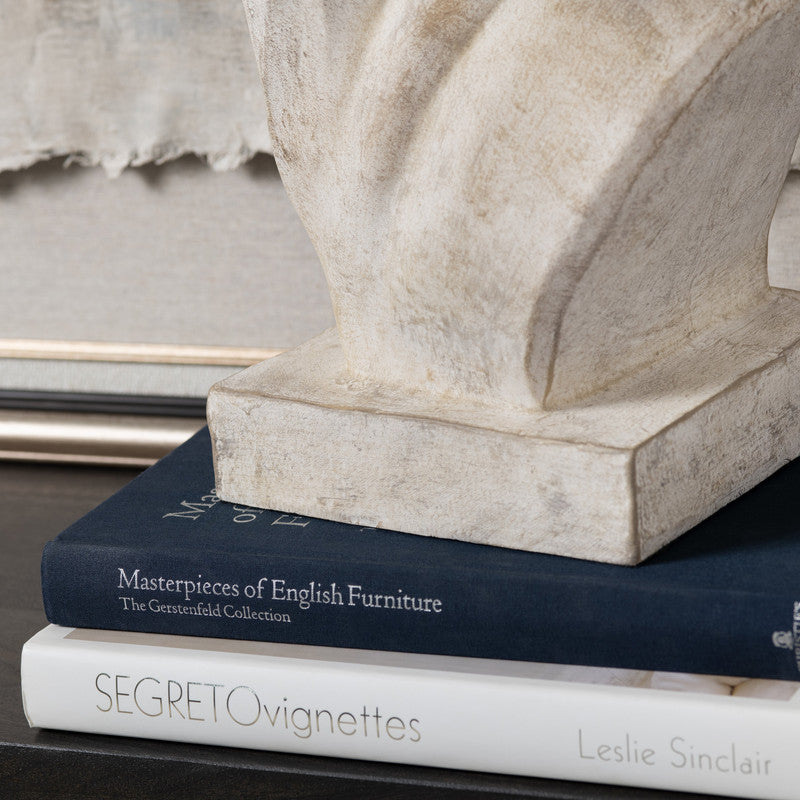 Whitby White Hart Sculpture - Ornate Home