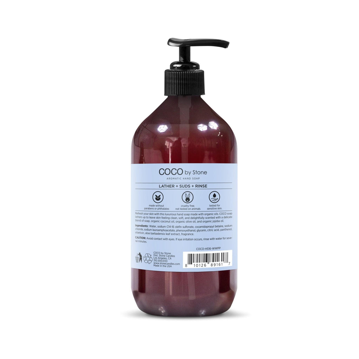 White Woods | Pomegranate | Peony Hand Soap - Ornate Home