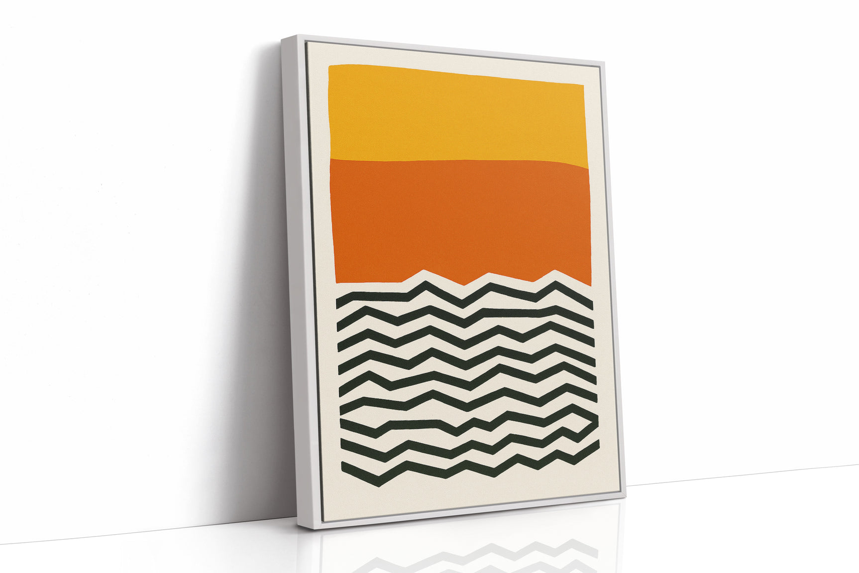 Bold Geometric Abstract Art Print