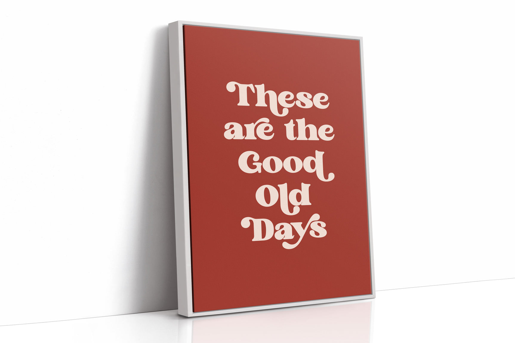 Vintage Vibes - Retro Typography Art Print