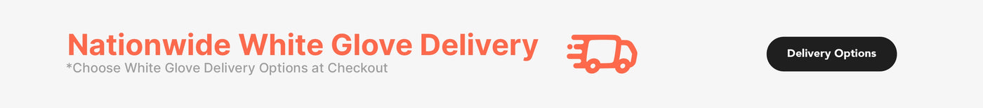 White Glove Delivery Banner Ornate Home