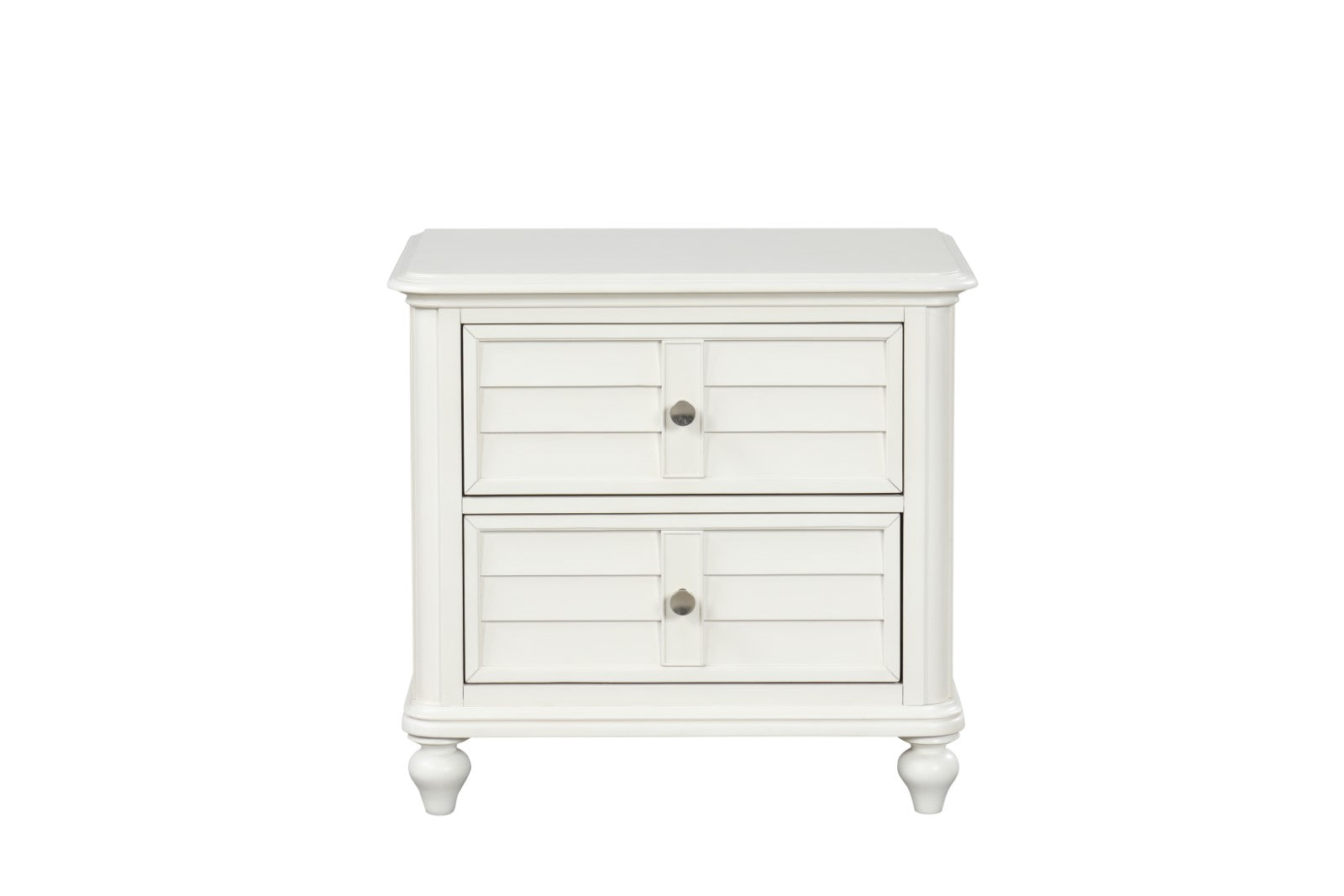 Whitehaven White/Coastal Nightstand - Ornate Home